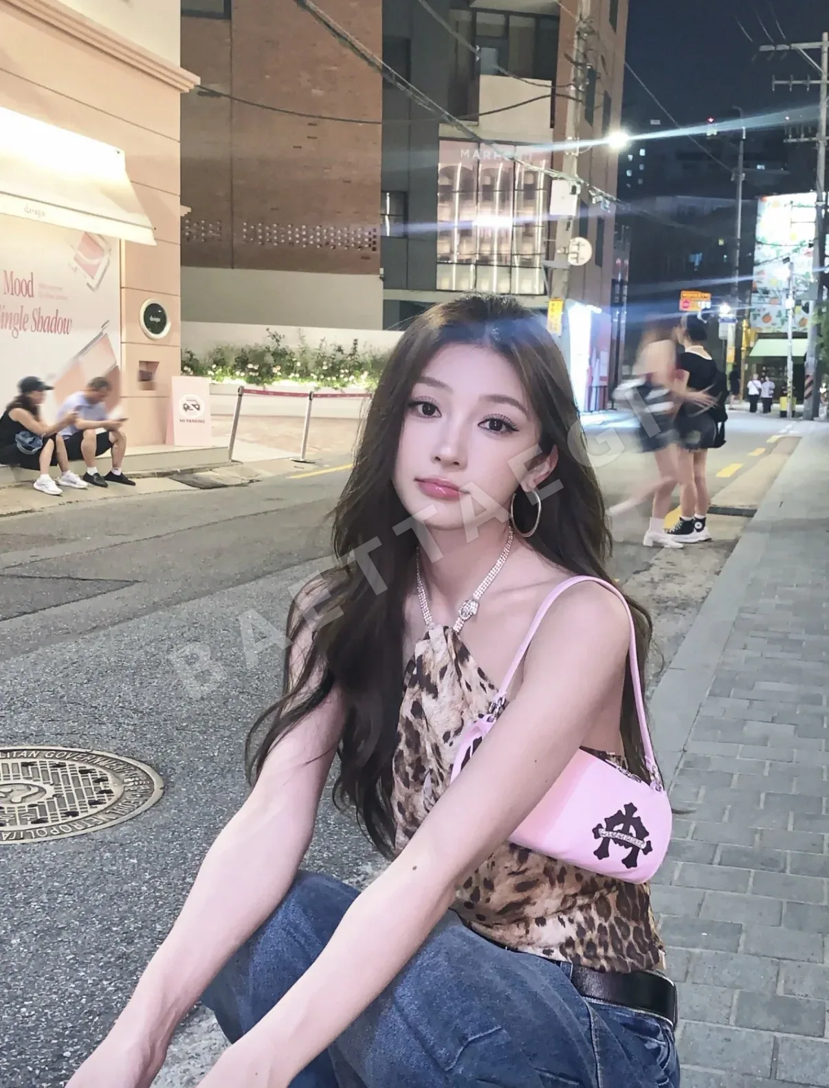 크롬하츠 벚꽃 모양 초크 홀더 가방 상세 이미지 15