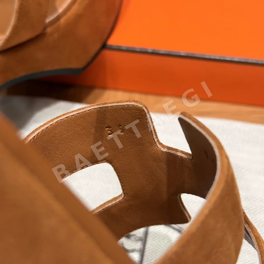 에르메스 잼30 샌들 Natural Suede 상세 이미지 9