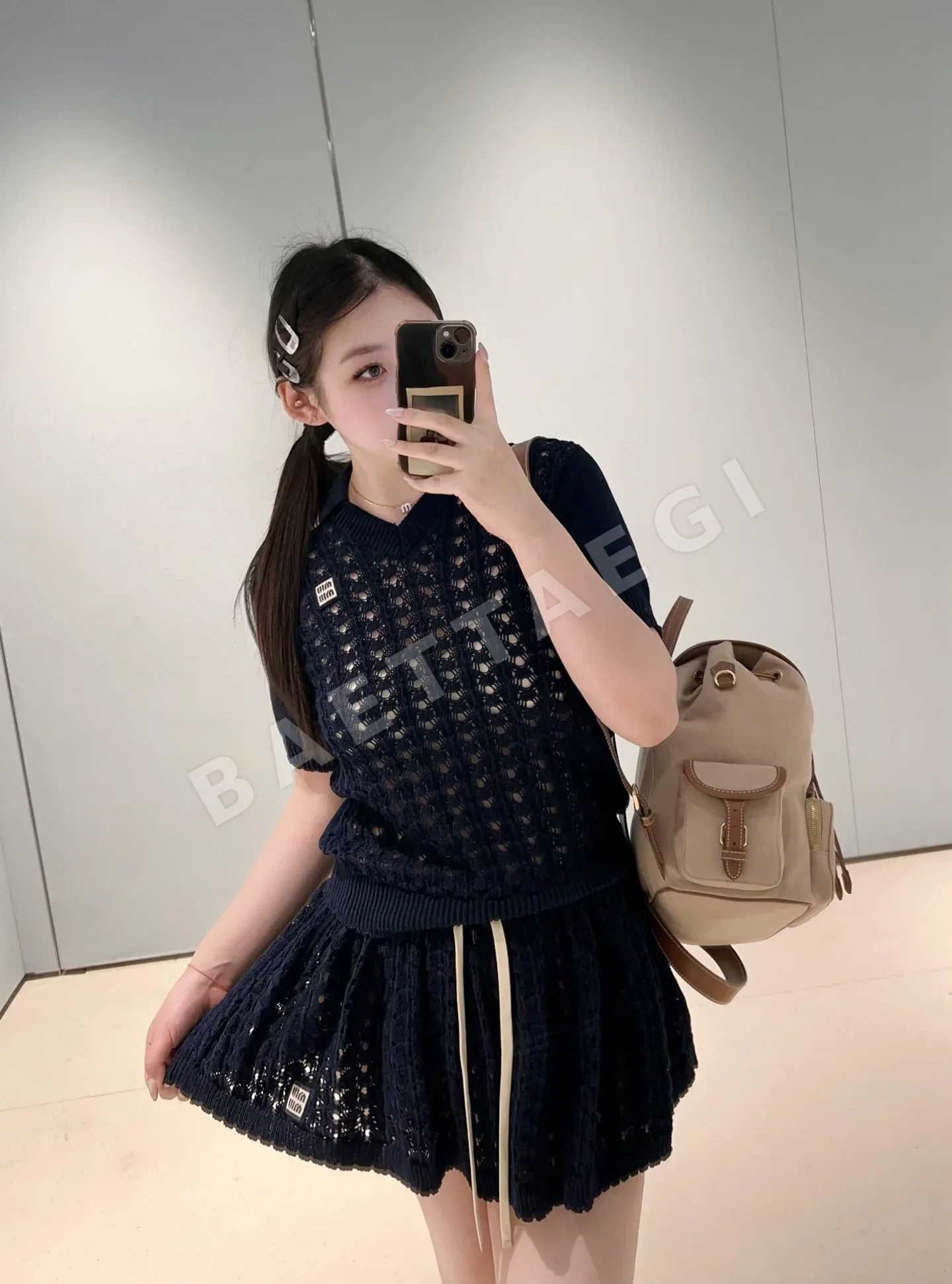 미우미우 여성 반팔 상세 이미지 7