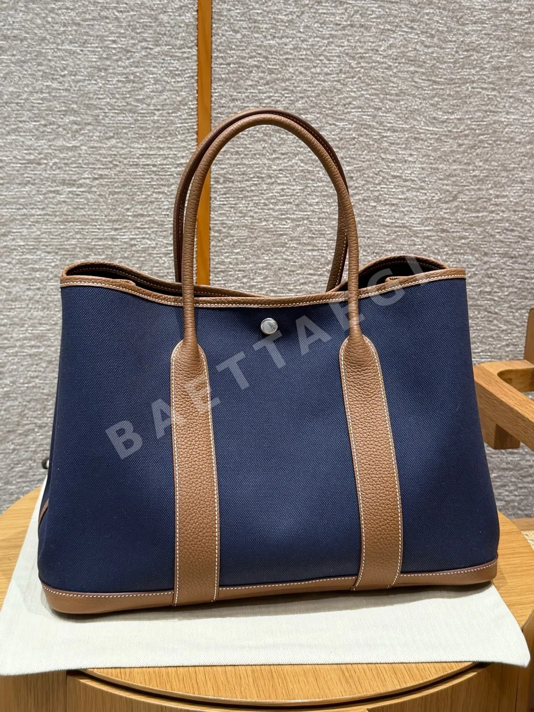 에르메스 가든파티 30 cm 캔버스 가방 상세 이미지 2