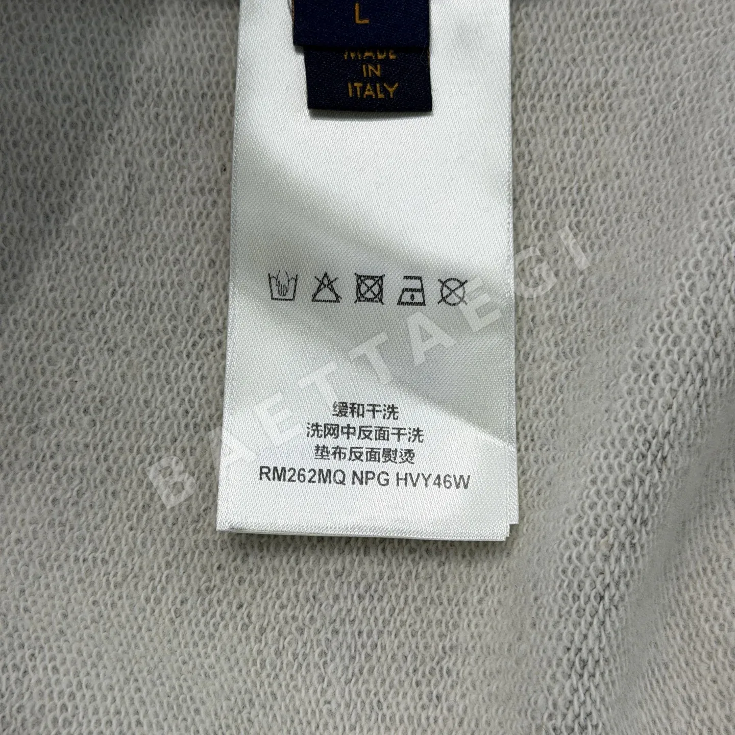 루이비통 모노그램 자수 면 후드 자켓 상세 이미지 9