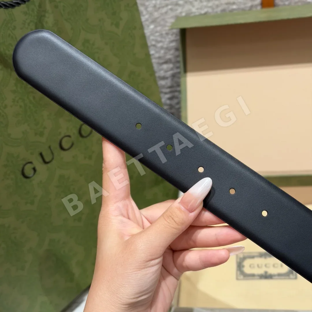 구찌 인터로킹 G 가죽 벨트 40mm 상세 이미지 8