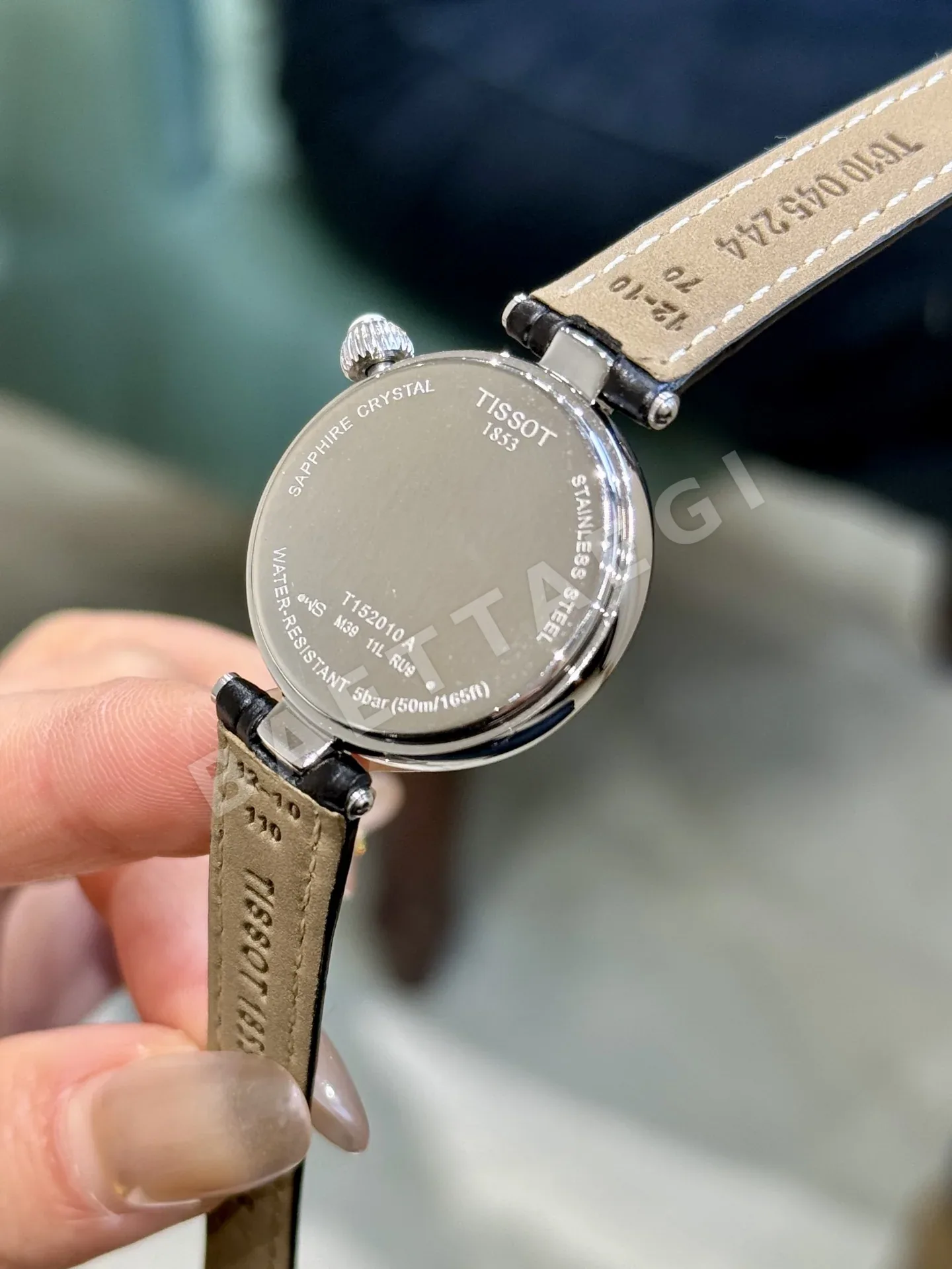 티쏘 T152 316 L 스틸 사파이어 쿼츠 여성 시계 레플리카 45553 Tissot 상세 이미지 10
