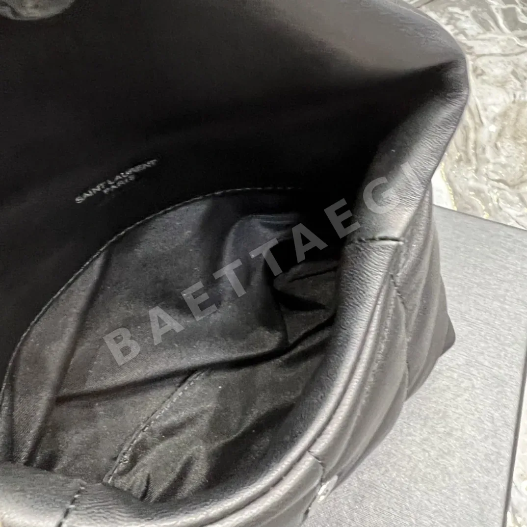 생로랑 루루 파퍼 램스킨 클러치백 상세 이미지 9