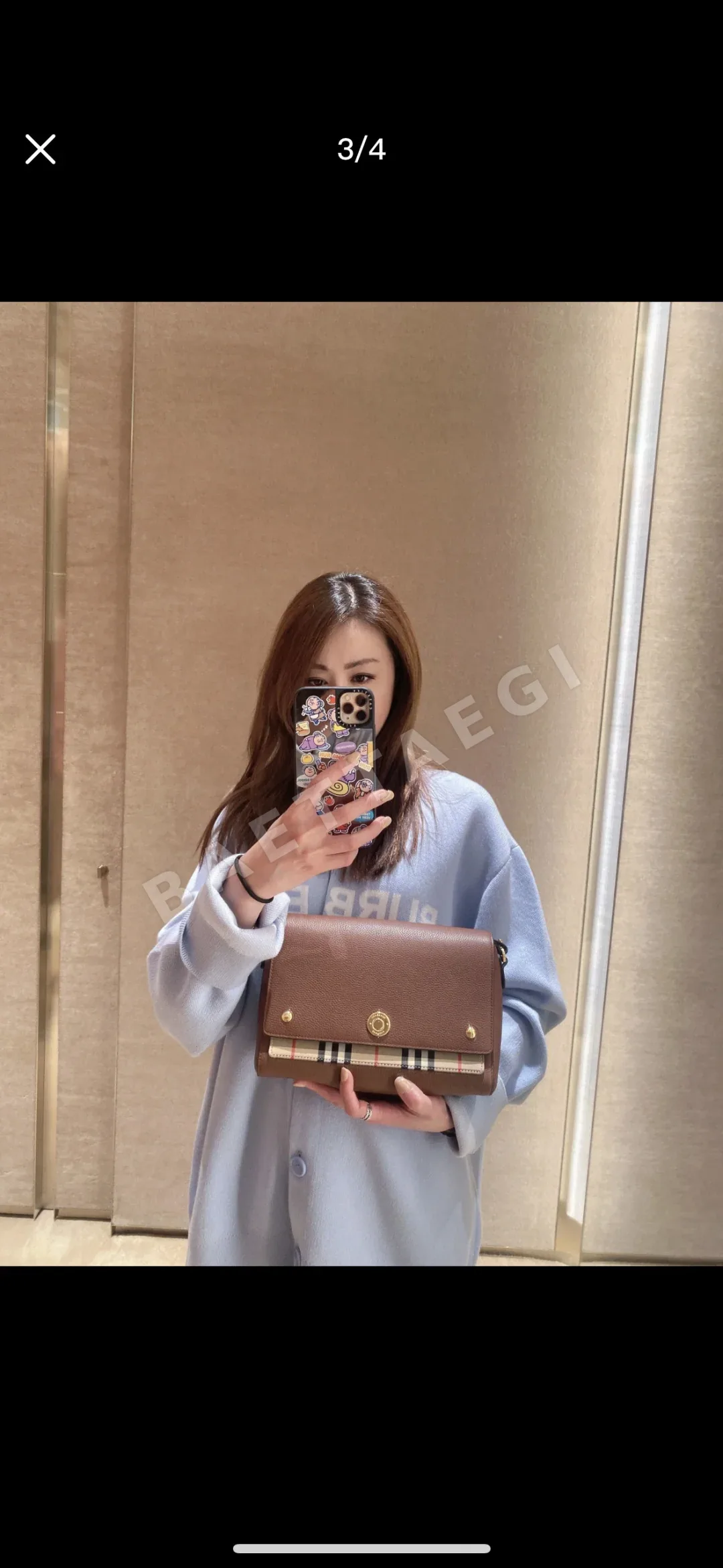 버버리 레트로 스타일 가방 상세 이미지 3