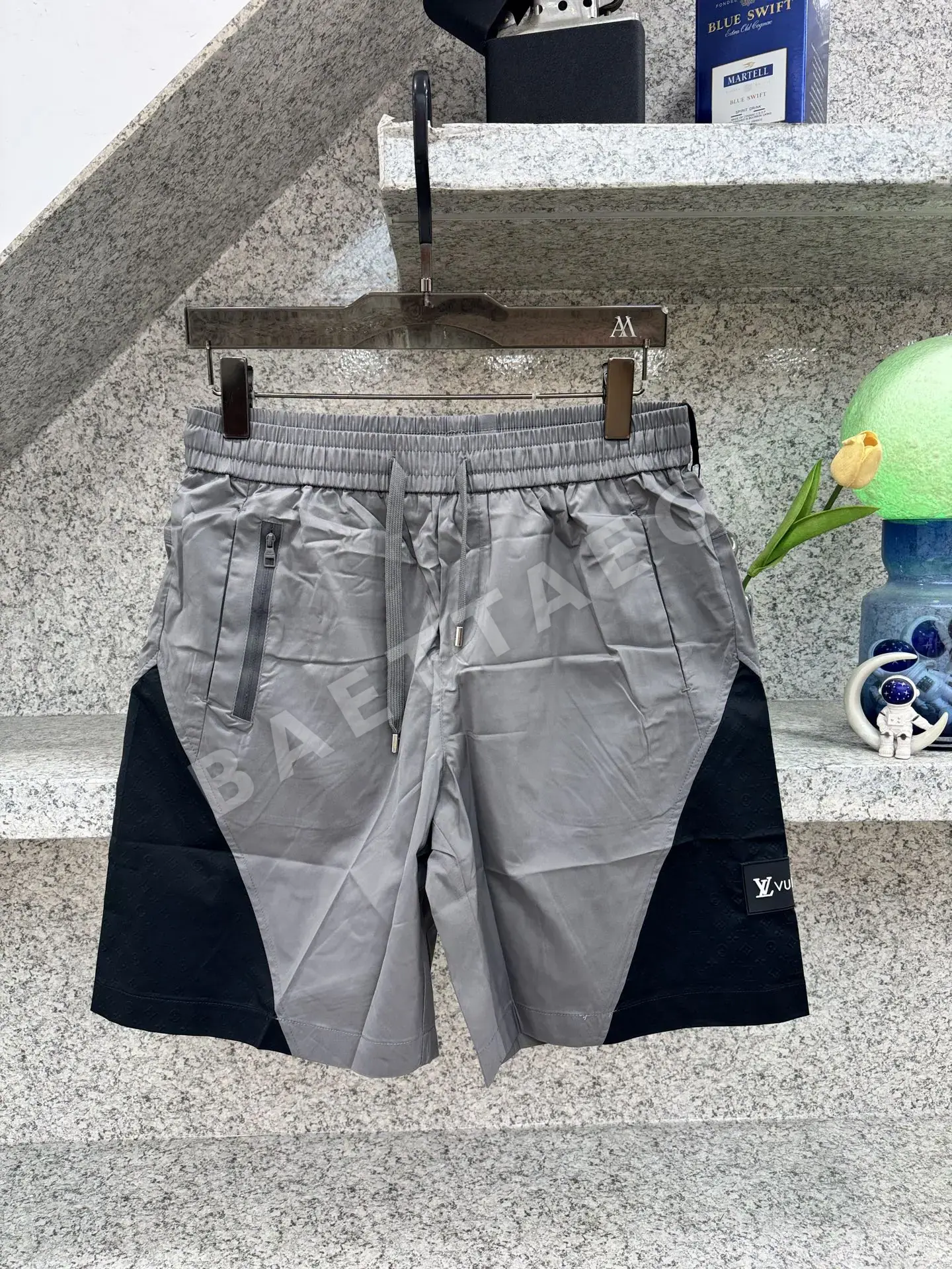 루이비통 남성 린넨 반바지 상세 이미지 2