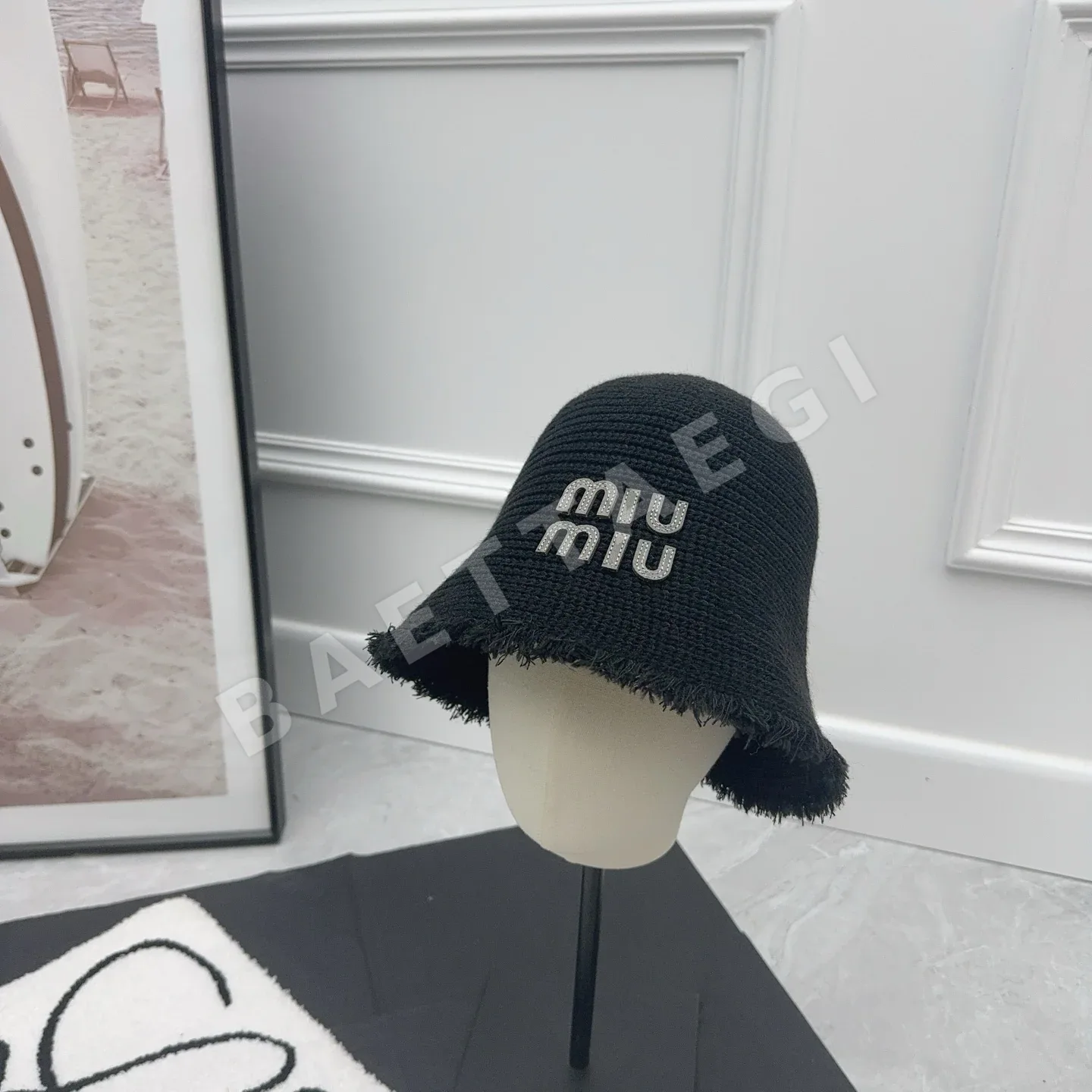 미우미우 모자 80915 Miu Miu Cap 상세 이미지 5