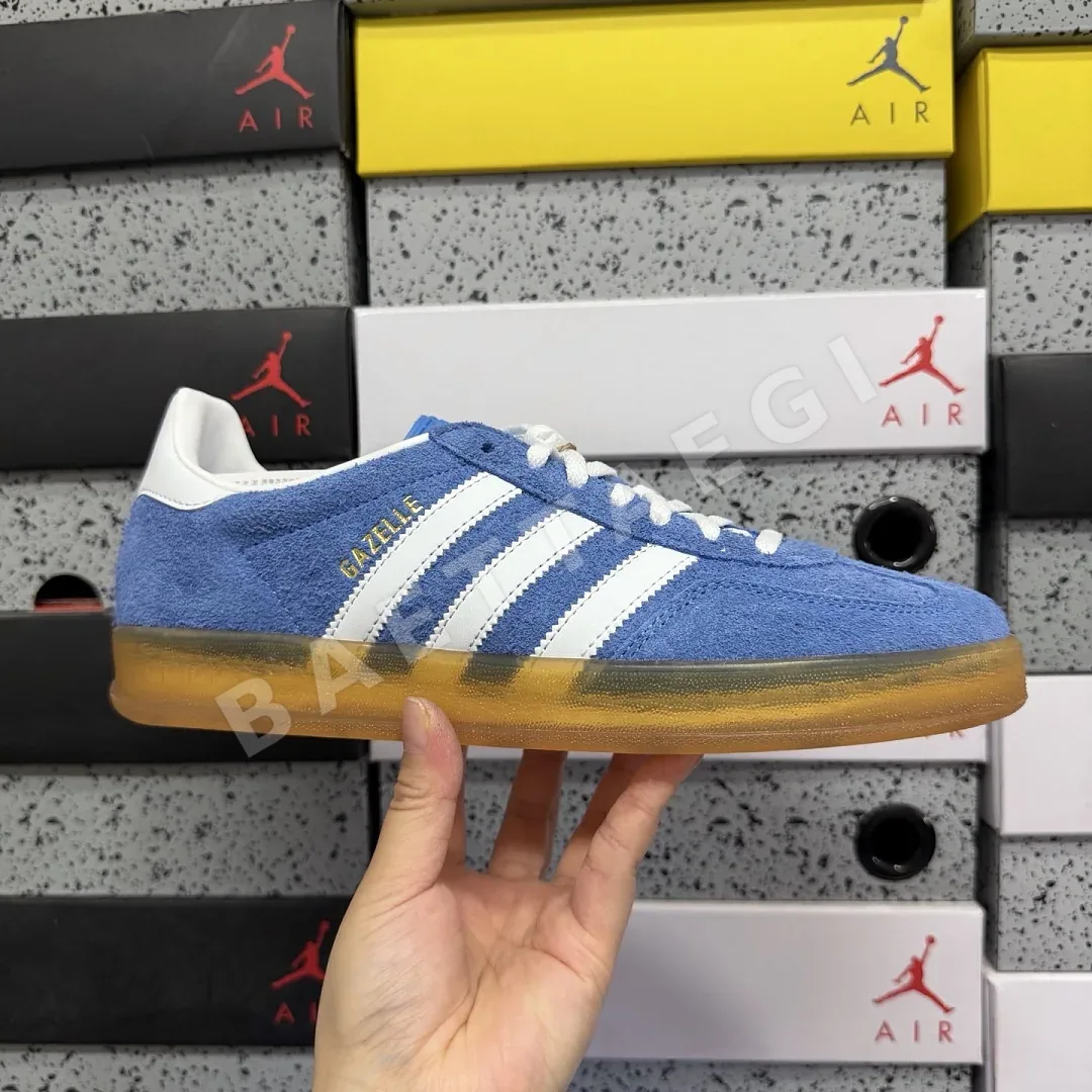 아디다스 [GOD] 가젤 인도어 HQ8717 200658 Adidas Gazelle Indoor Blue Fusion Gum 상세 이미지 7