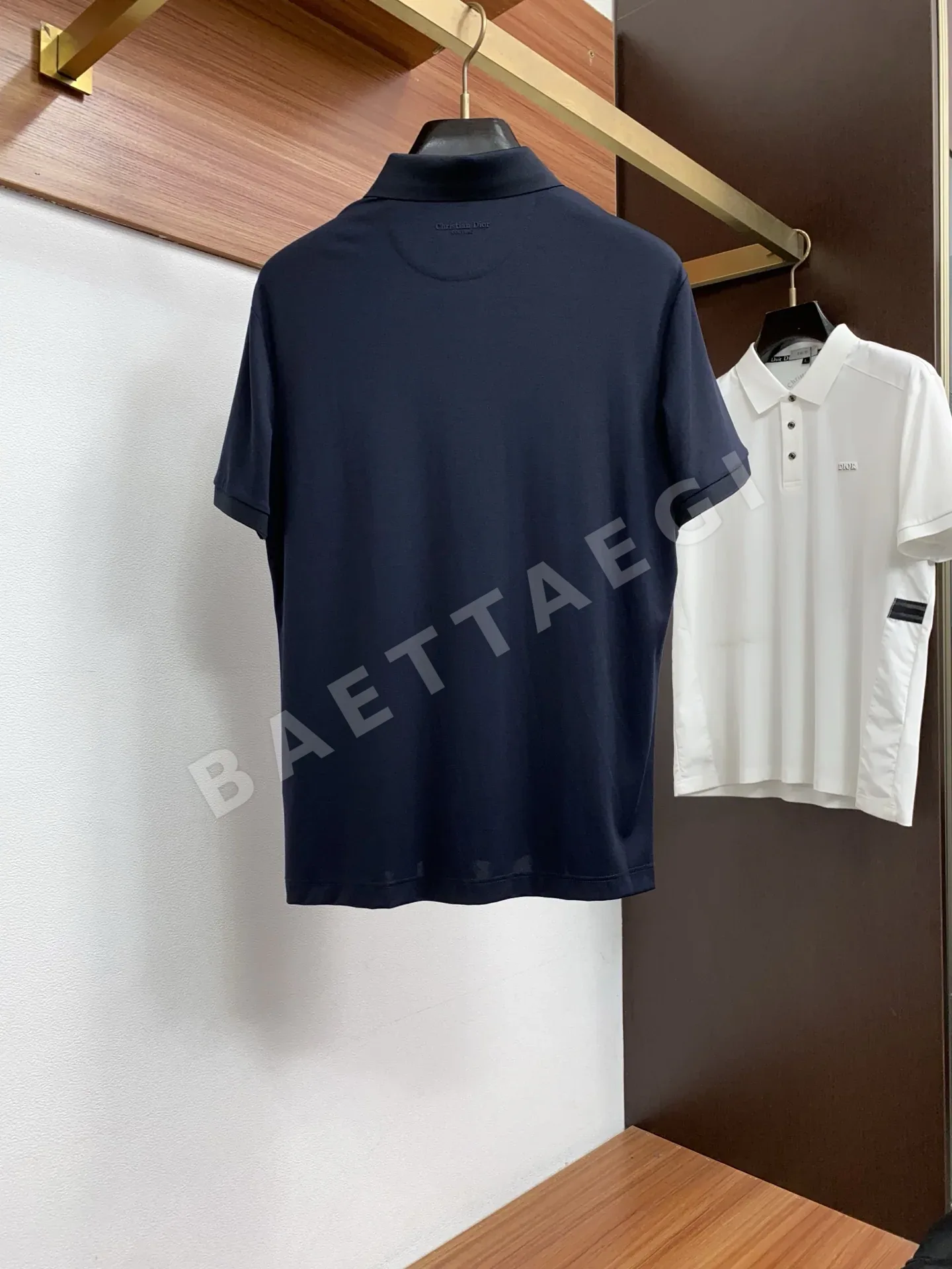 디올 비즈니스 캐주얼 남성 반팔 폴로셔츠 상세 이미지 10