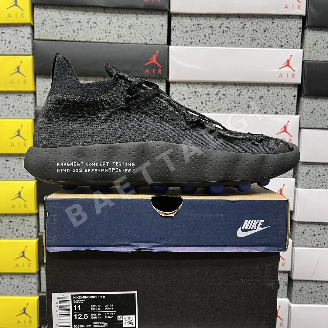 나이키 [WM] 마인드 002 플라이니트 IQ8504-002 201554 Nike Mind 002 Flyknit Fragment Black