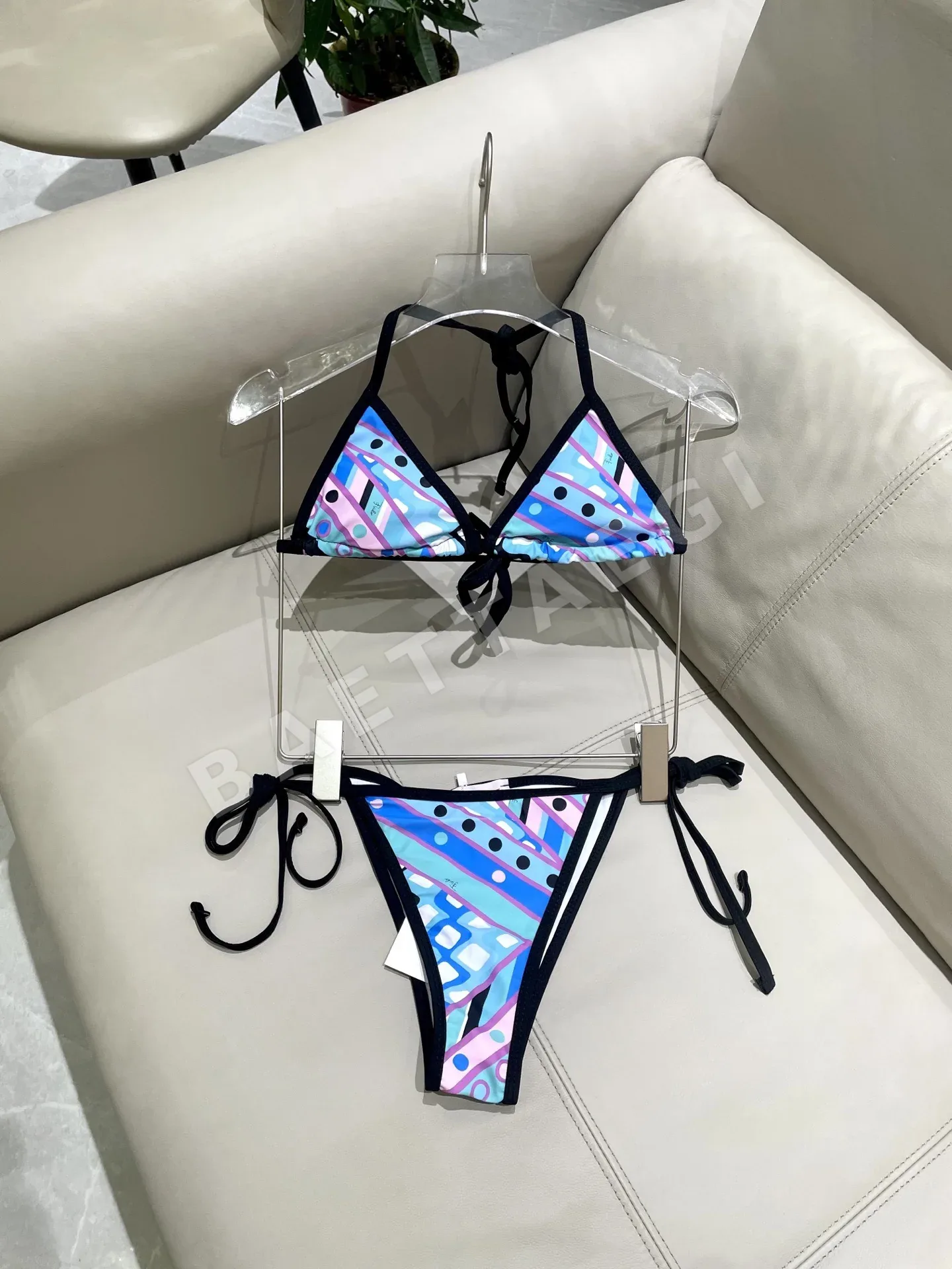 액티브웨어 여성 3 피스 비키니 수영복 세트 상세 이미지 8