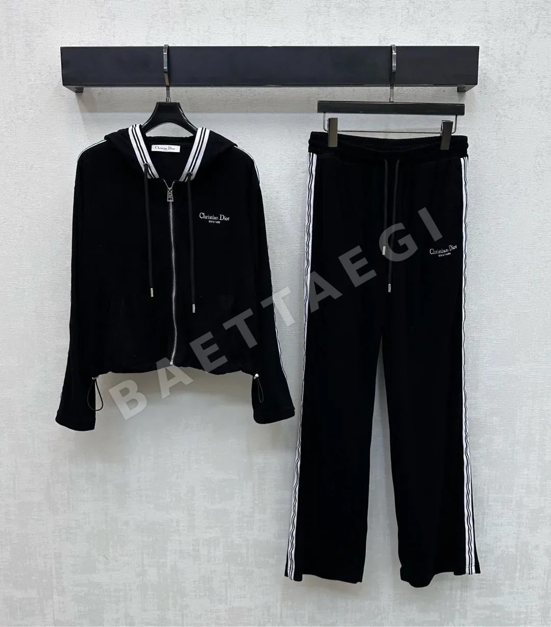 디올 후드 집업 재킷 팬츠 세트 54235