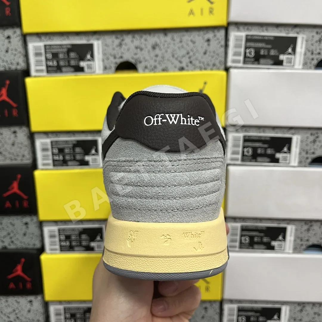 오프화이트 아웃 오브 오피스 OOO 로우 탑스 그레이 블랙 202396 Off White Out Of Office OOO Low Tops 상세 이미지 2