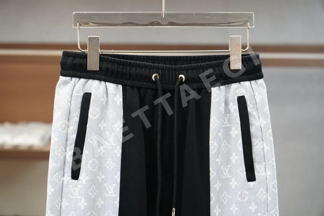 루이비통 남성 면 스판덱스 캐주얼 바지 상세 이미지 8
