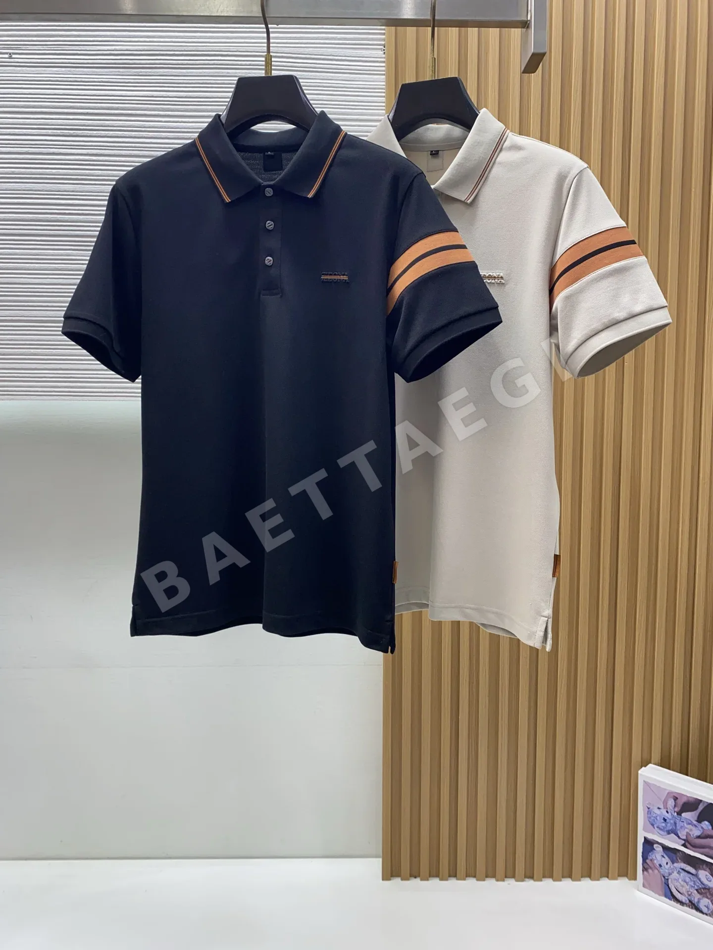 제냐 남성 클래식 반팔 폴로셔츠 상세 이미지 8