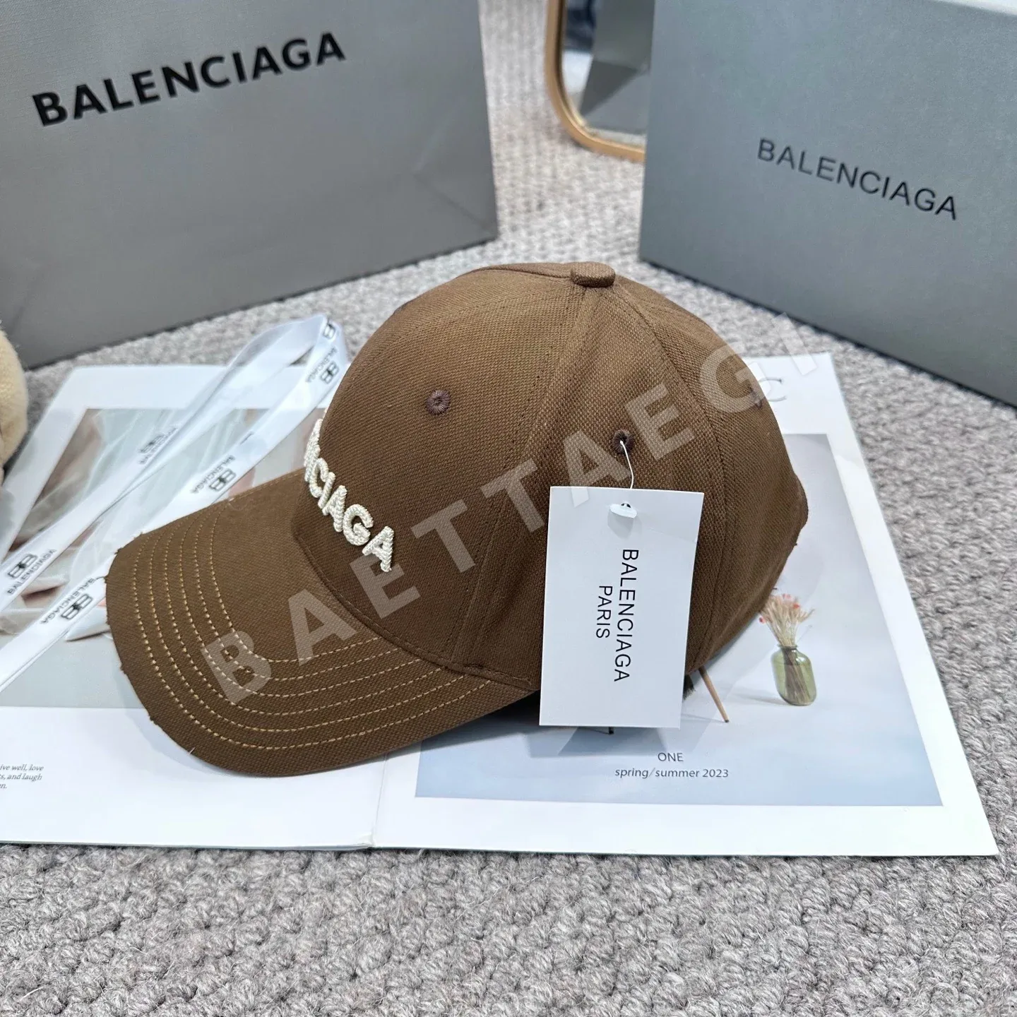 발렌시아가 모자 81720 Balenciaga Cap 상세 이미지 2