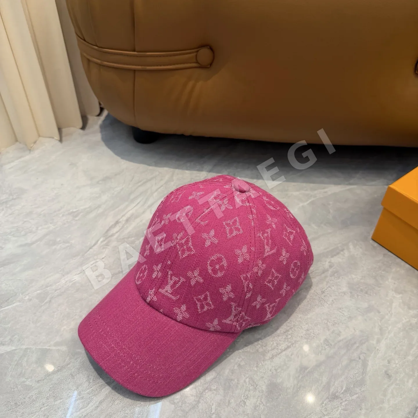 루이비통 데님 모노그램 야구모자 상세 이미지 6