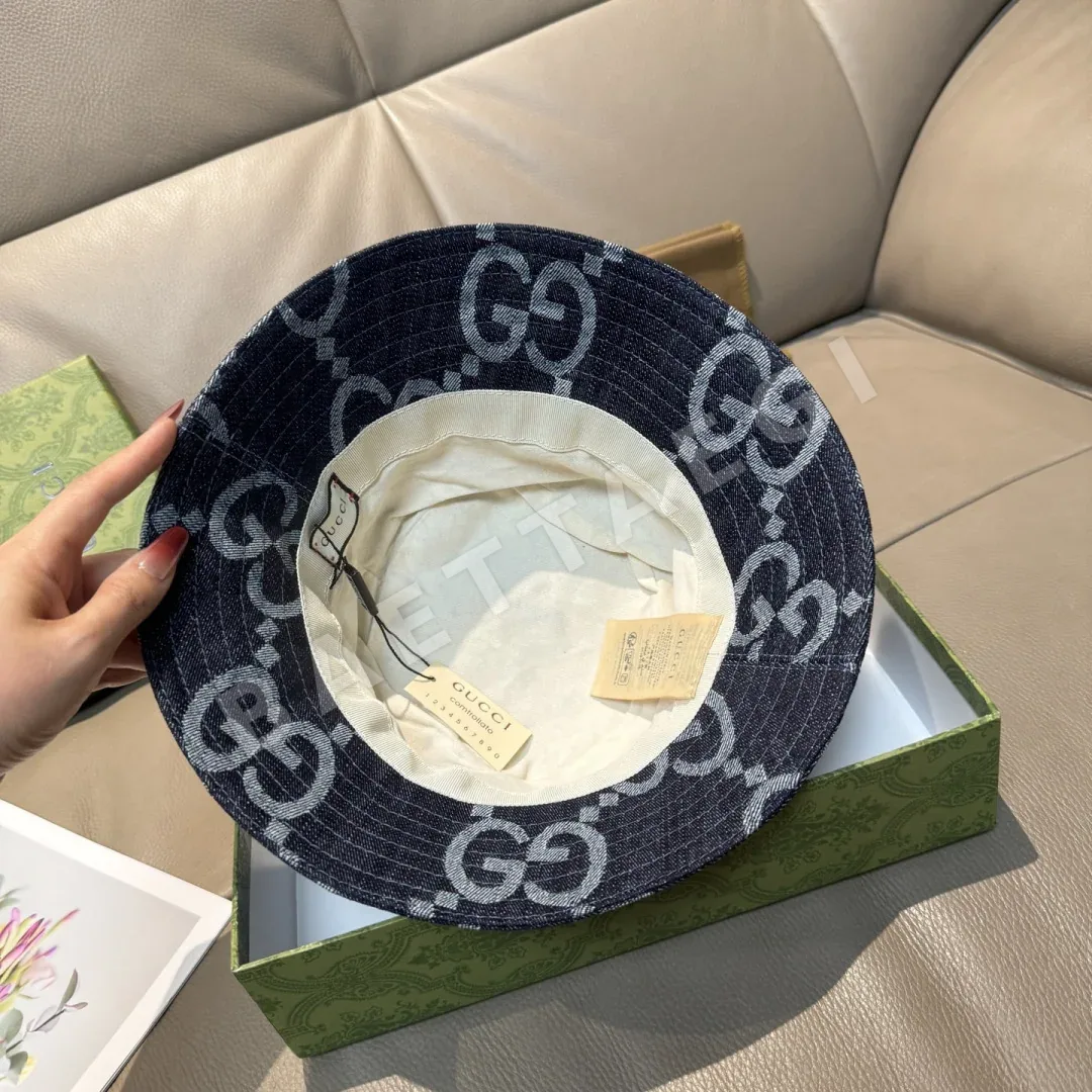 구찌 더블 G 로고 버킷햇 모자 상세 이미지 7