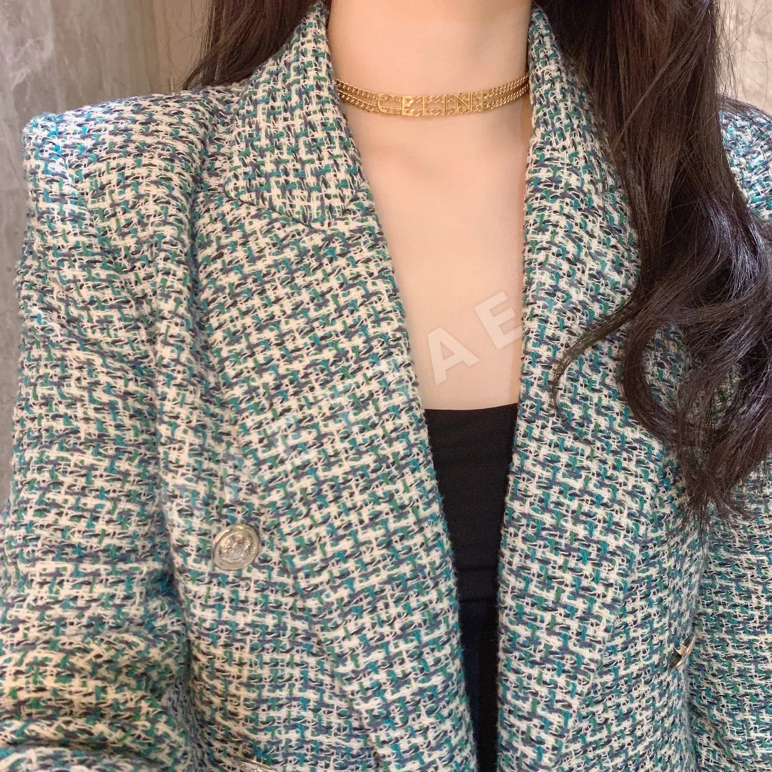 셀린느 더블 레터 체인 목걸이 상세 이미지 3