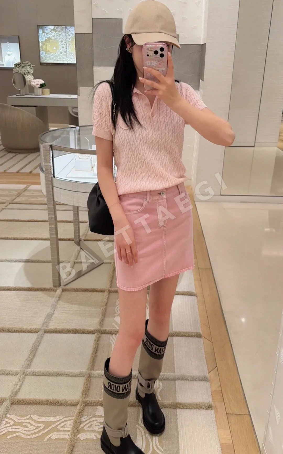 디올 여성 스커트 상세 이미지 6