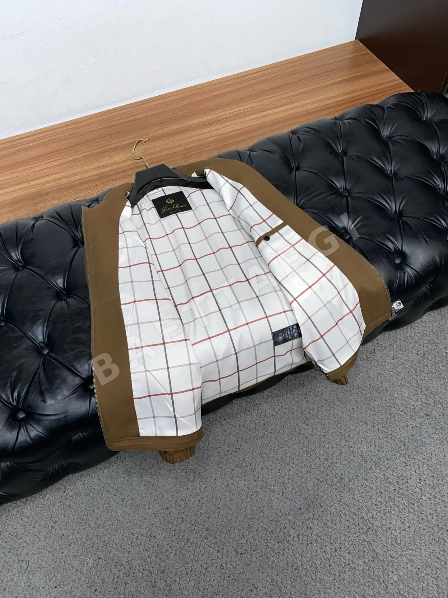 로로피아나 남성 코튼 린넨 캐주얼 자켓 상세 이미지 7