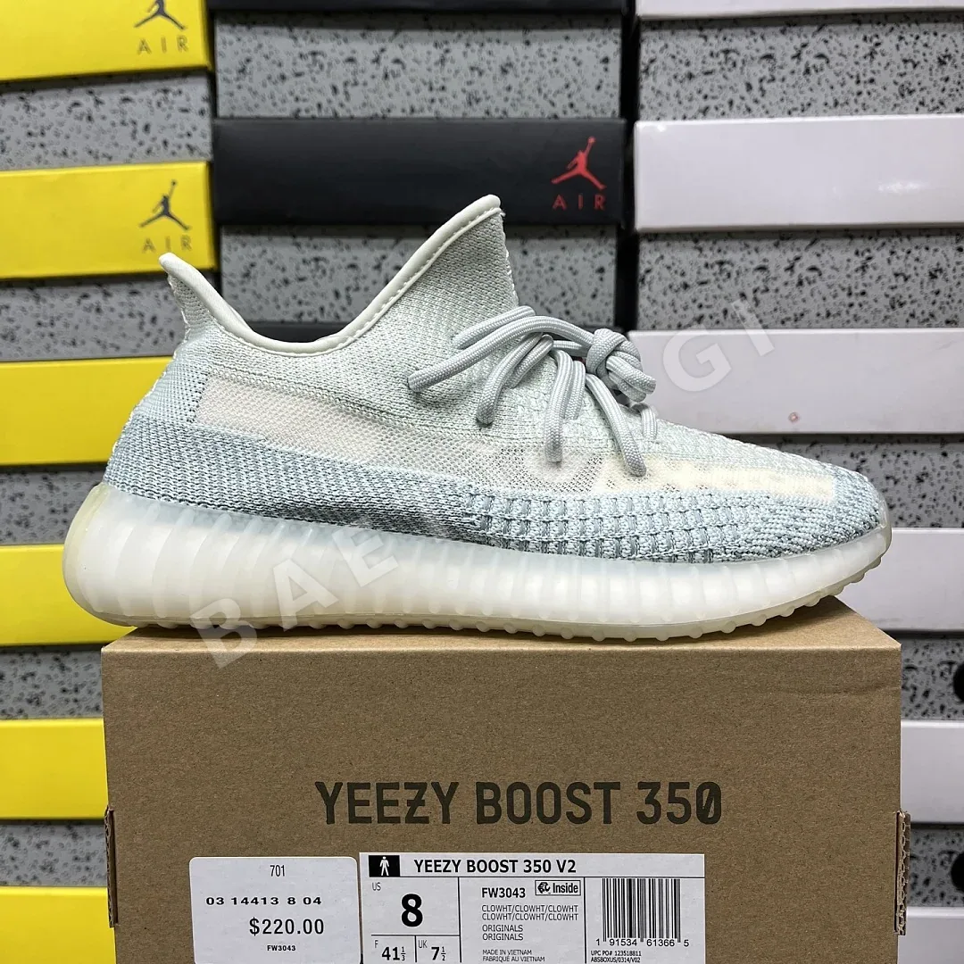 아디다스 [XQ] 이지 부스트 350 V2 FW3043 200783 Adidas Yeezy Boost 350 V2 Cloud White