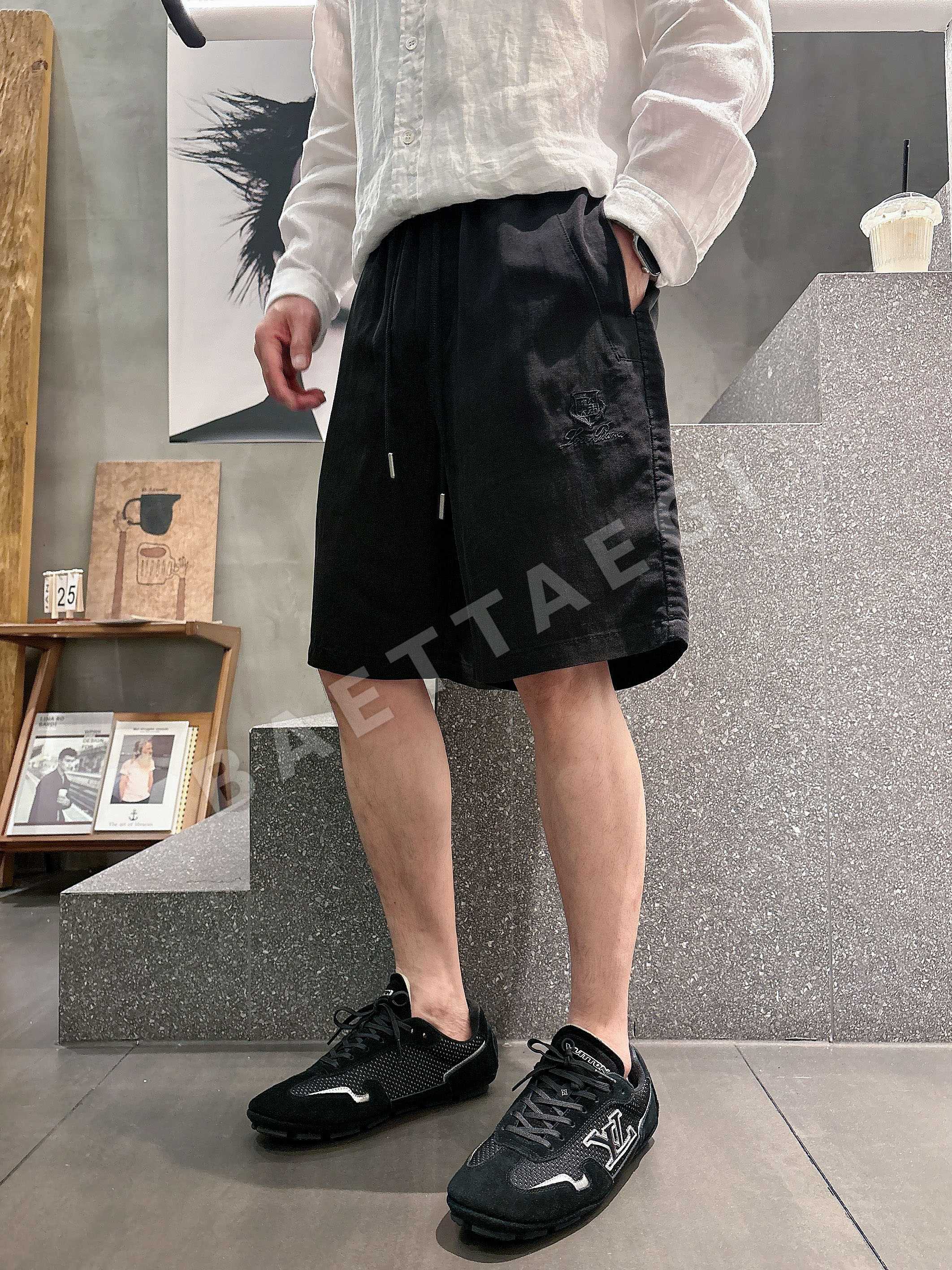 로로피아나 남성 캐주얼 반바지 상세 이미지 2