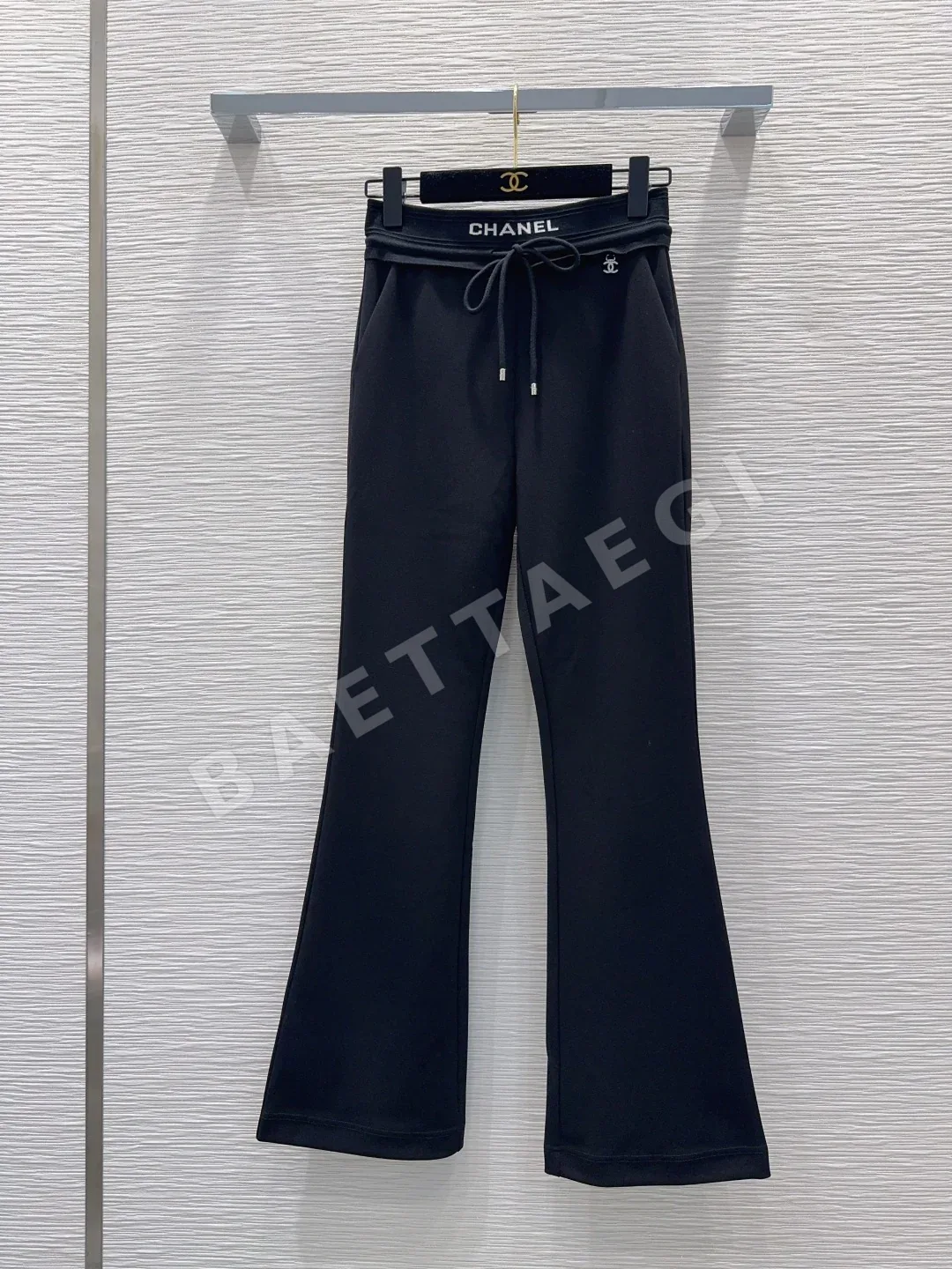 샤넬 플레어 여성 바지 상세 이미지 3