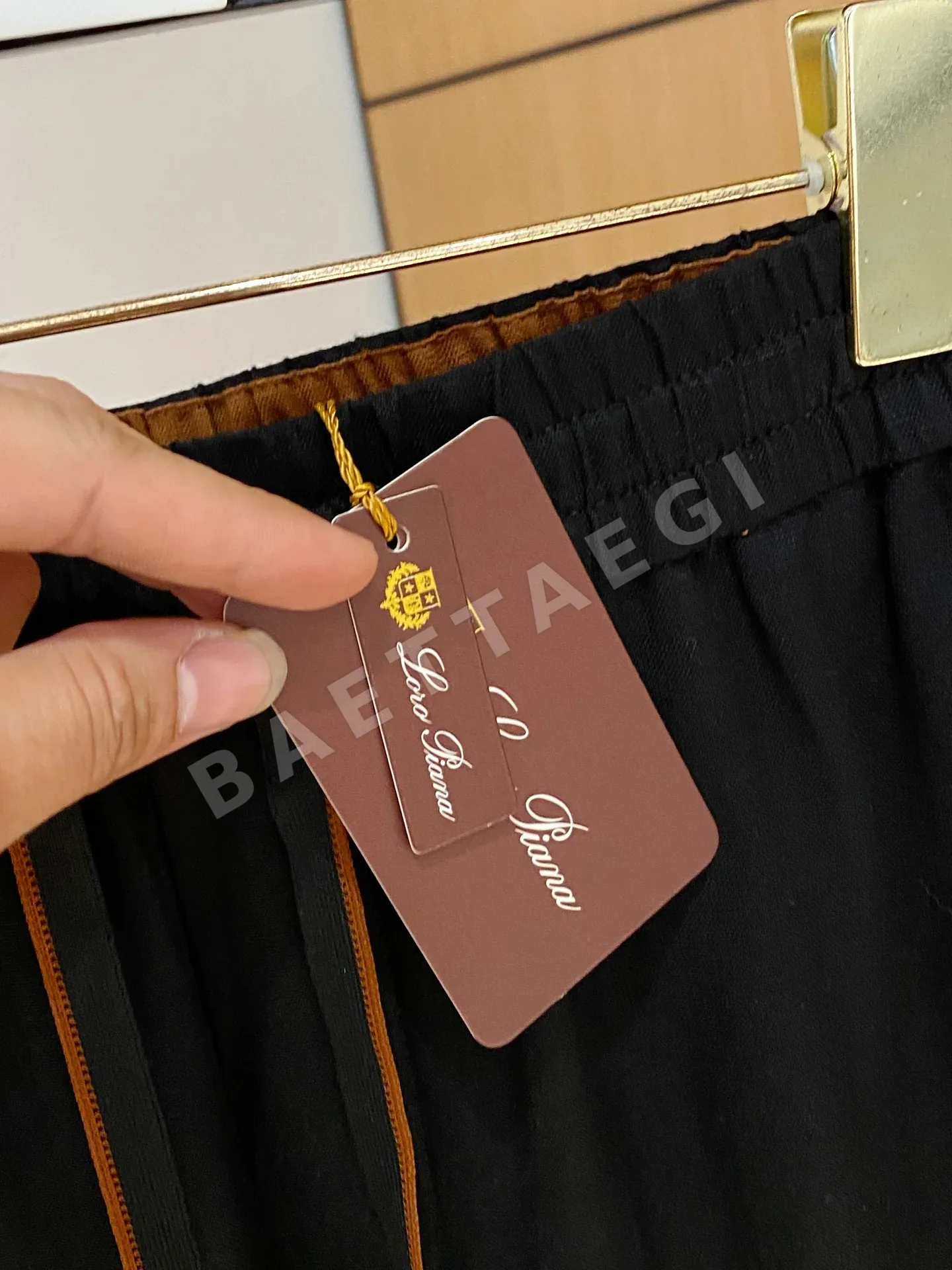 로로피아나 남성 린넨 바지 상세 이미지 6