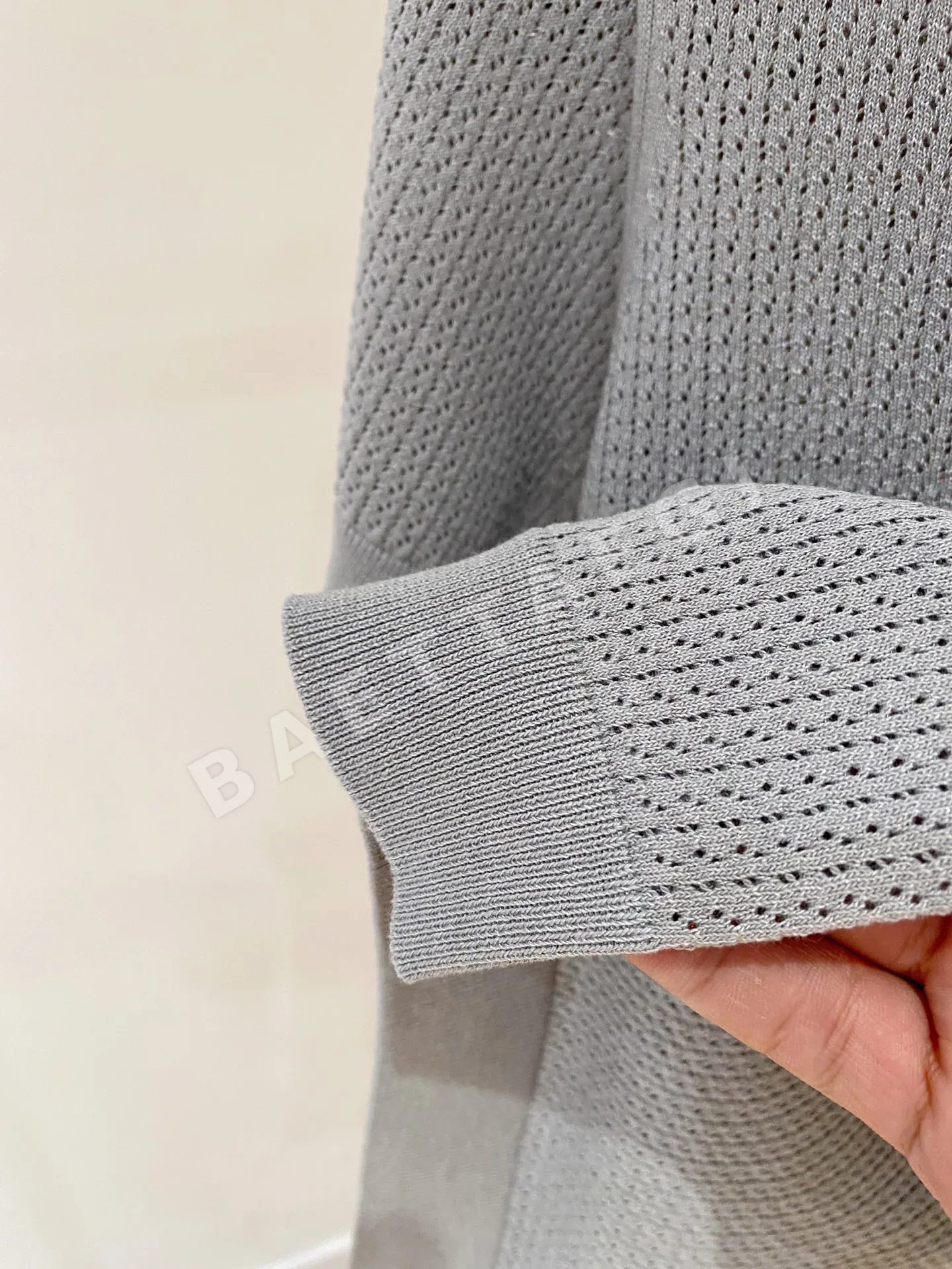 로로피아나 남성 린넨 혼방 반팔 티셔츠 상세 이미지 8
