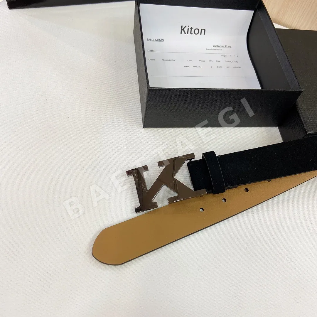 키톤 스웨이드 가죽 벨트 상세 이미지 2