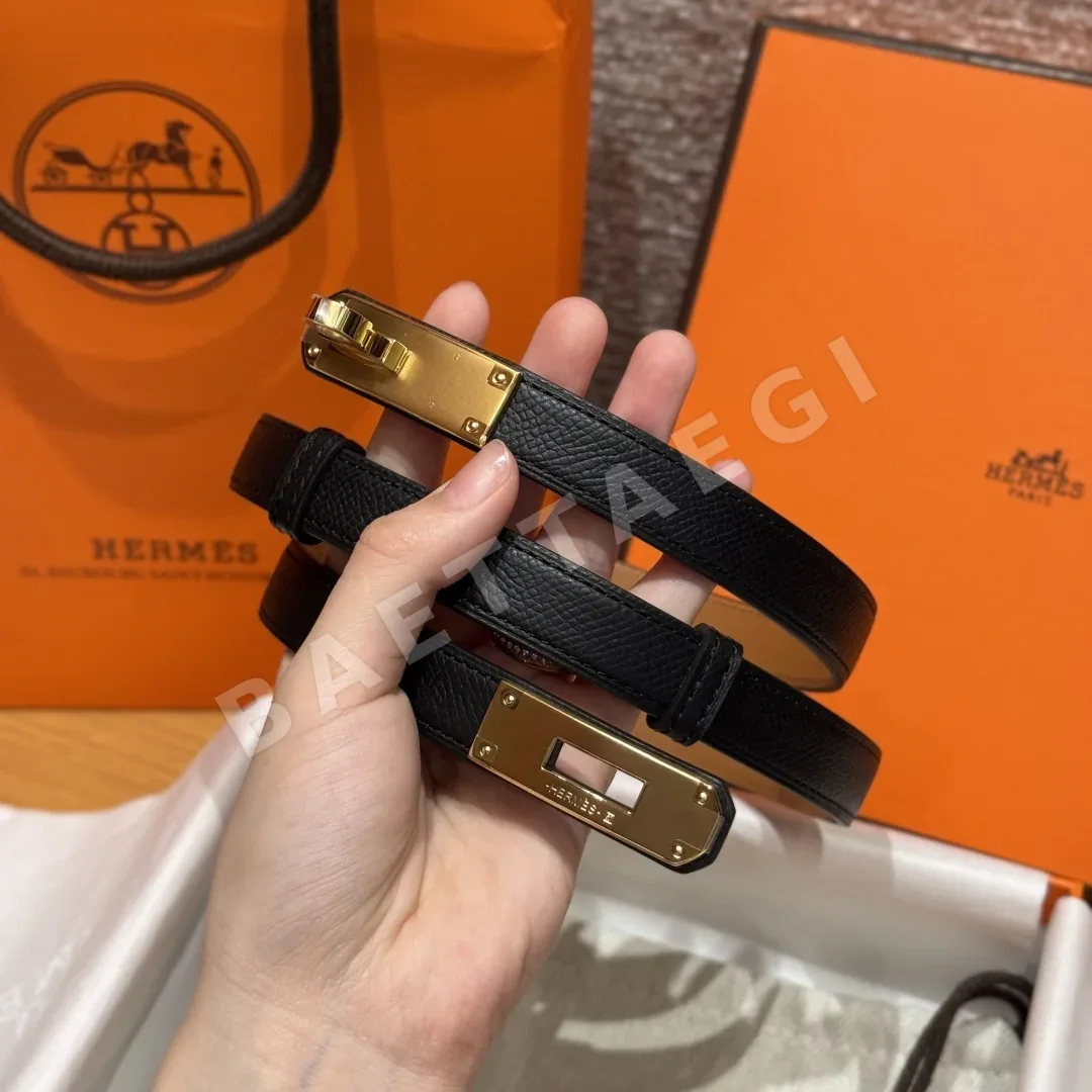 에르메스 패밀리 켈리 버클 앱송 카프스킨 벨트 상세 이미지 2