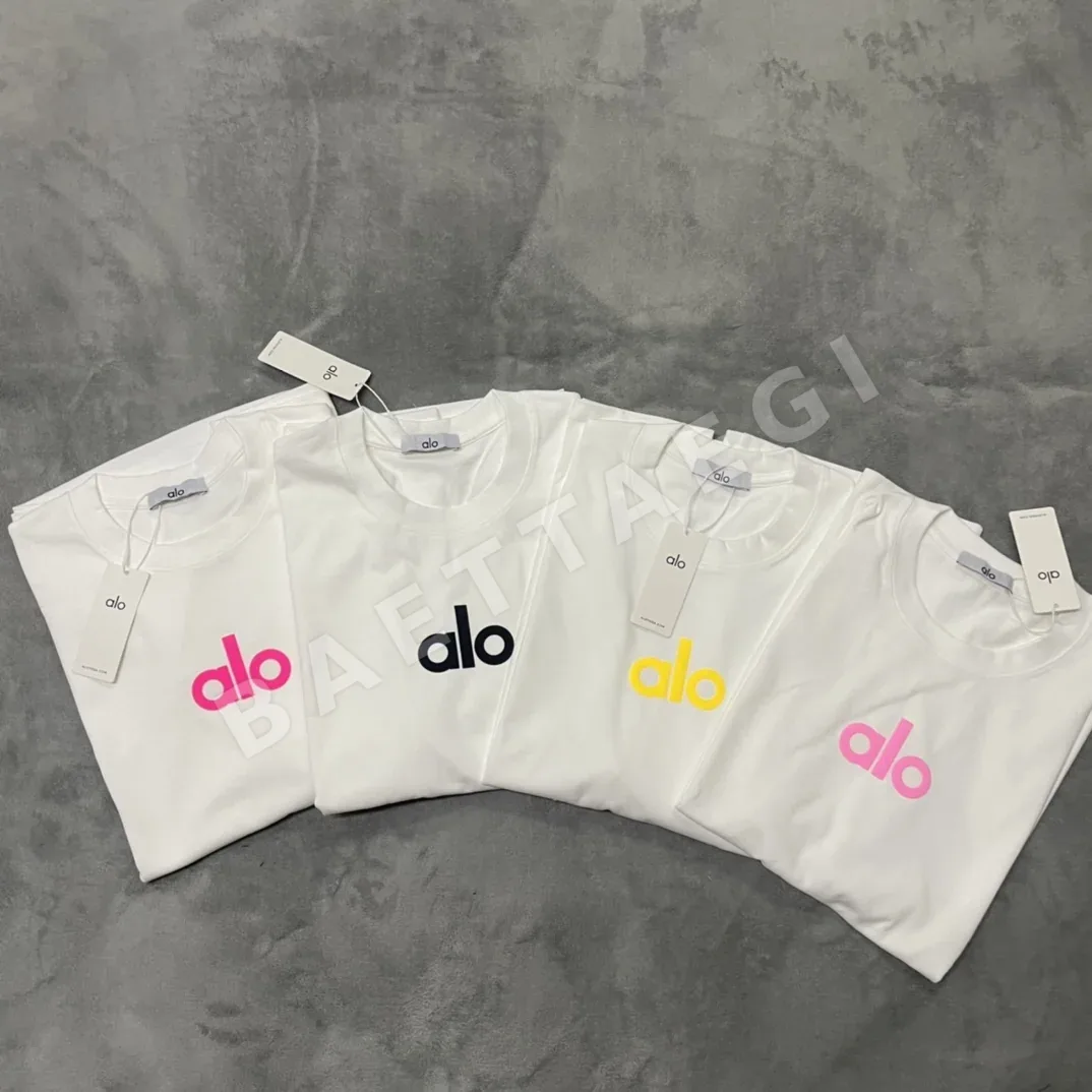 알로 남여공용 3D 폼 프린트 반팔 티셔츠 50789