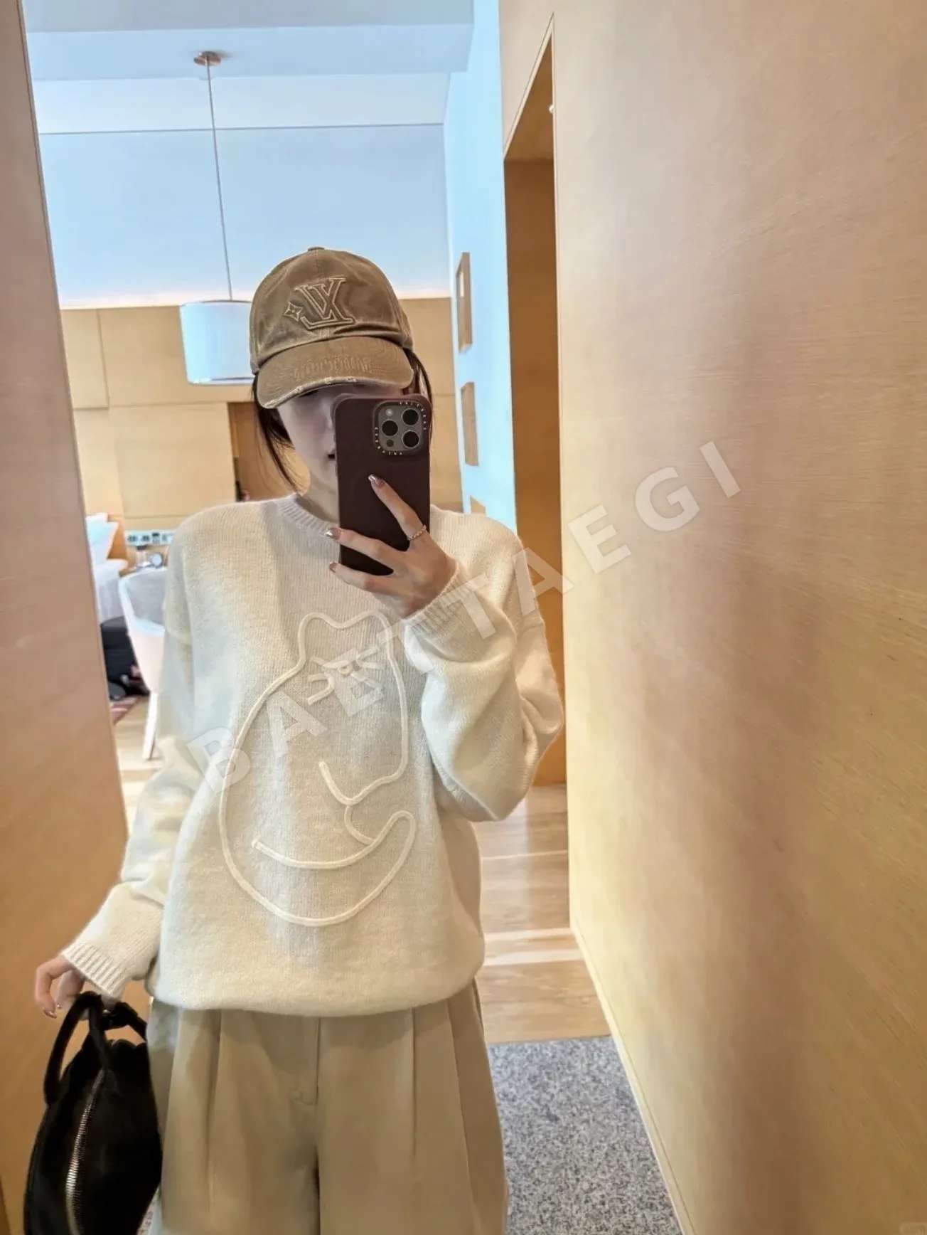 루이비통 자수 베이스볼 모자 119471