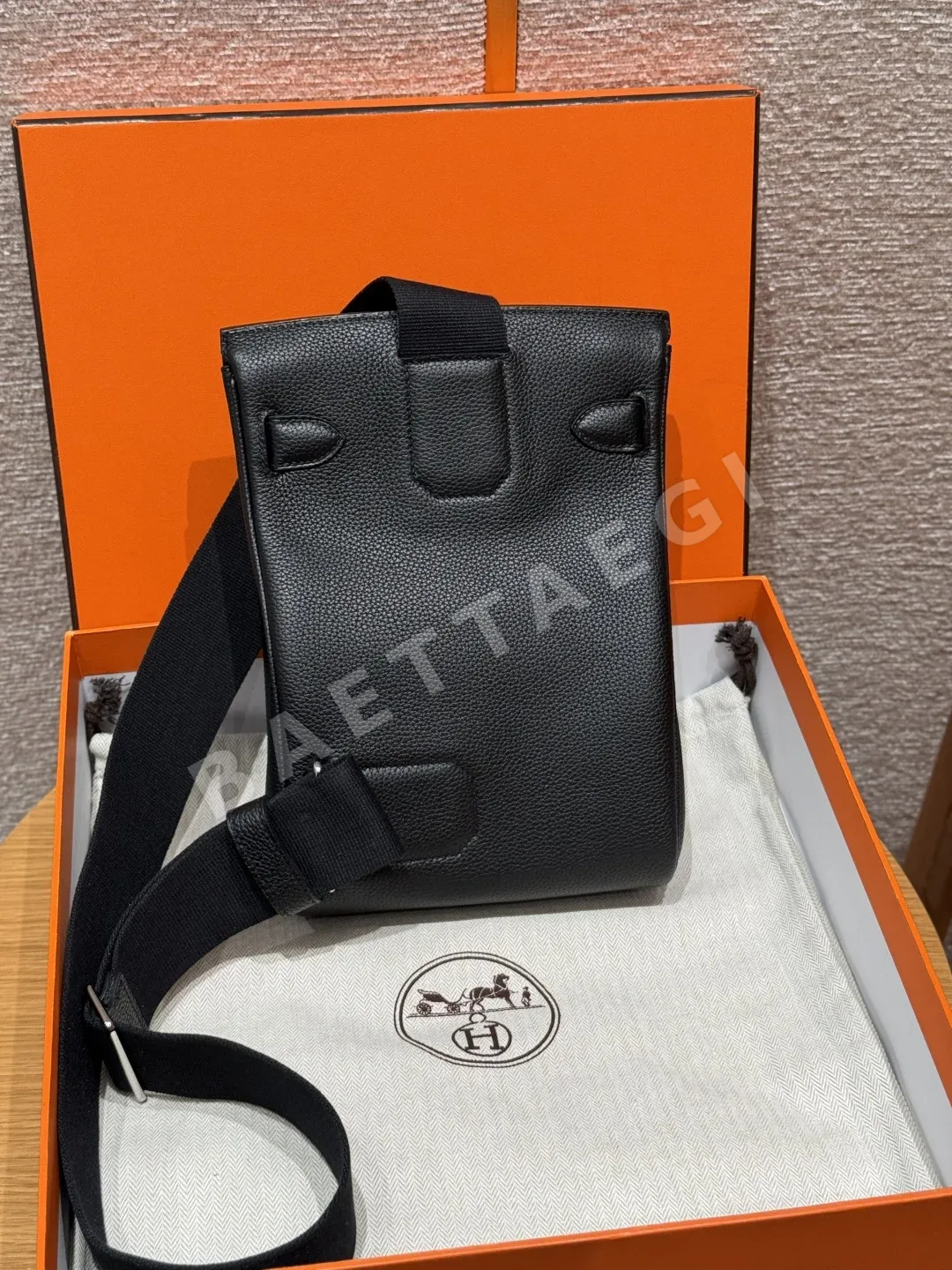 에르메스 핵 아 도 토고 가죽 백팩 상세 이미지 2