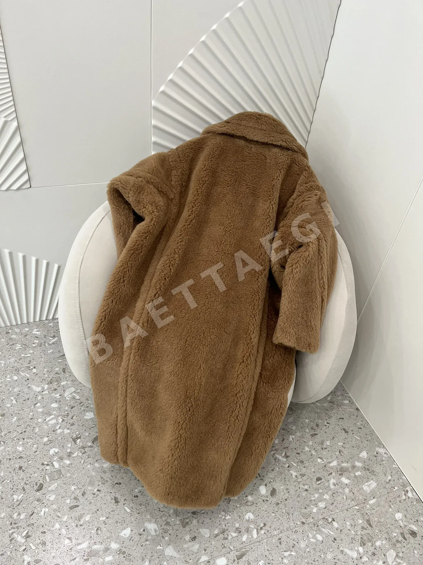 막스마라 테디 베어 캐멀 여성 자켓 상세 이미지 8