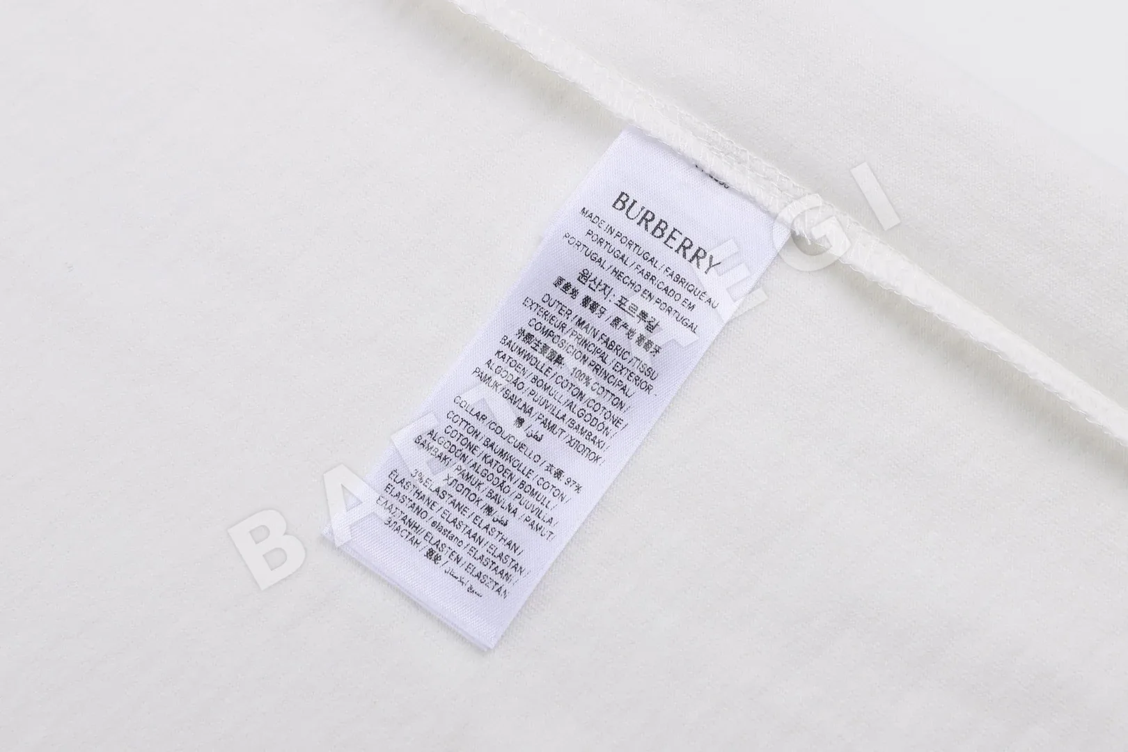 버버리 체크 로고 반팔 티셔츠 상세 이미지 9