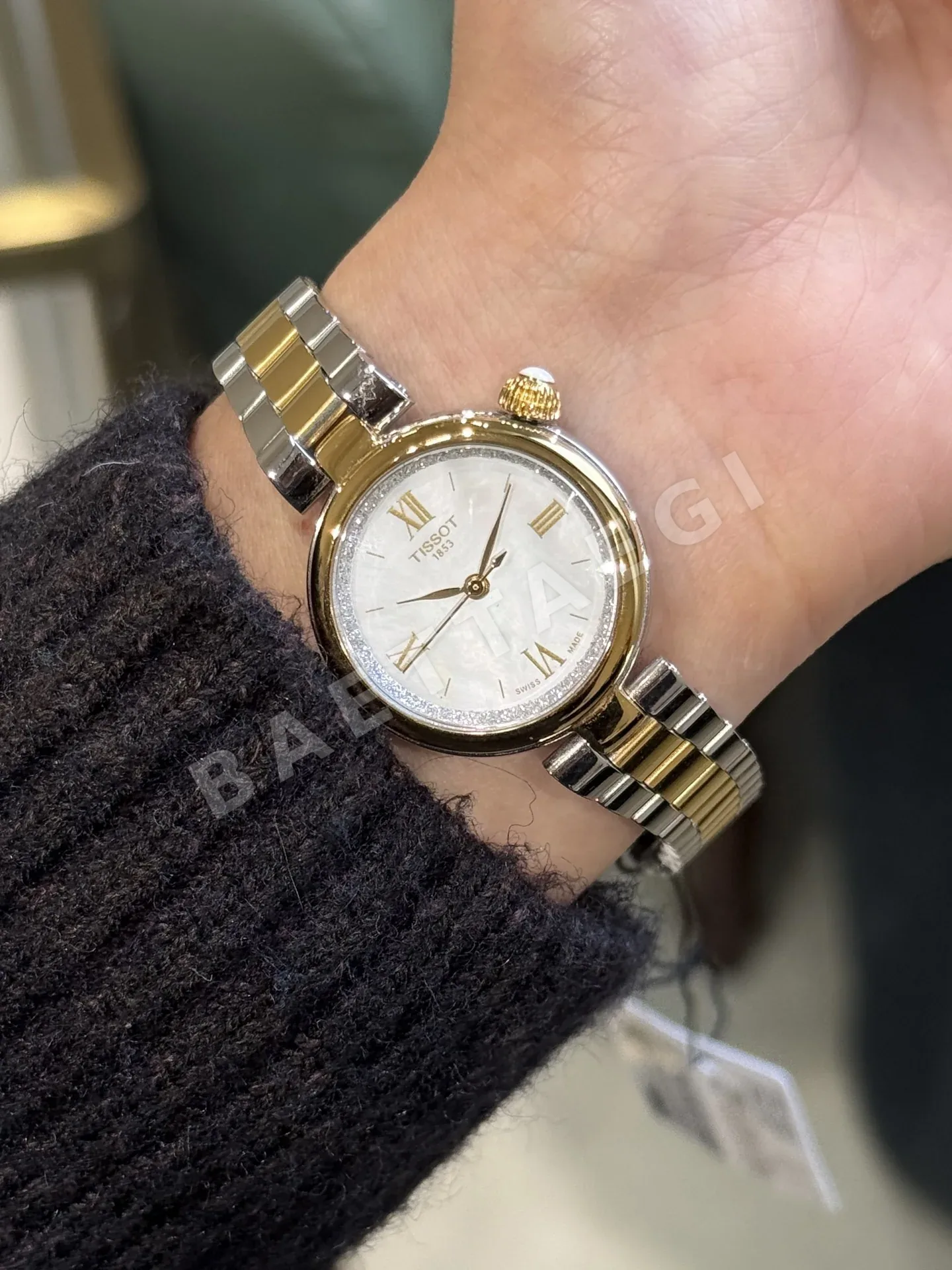 티쏘 T152 316 L 스틸 사파이어 쿼츠 여성 시계 레플리카 45552 Tissot 상세 이미지 11