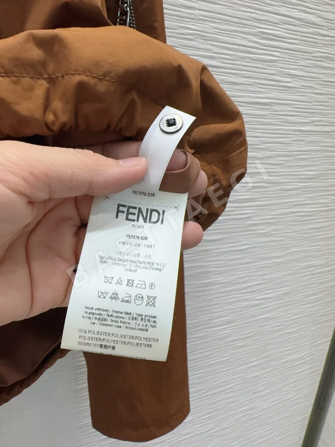 프라다 질감 원단 여성 자켓 상세 이미지 9