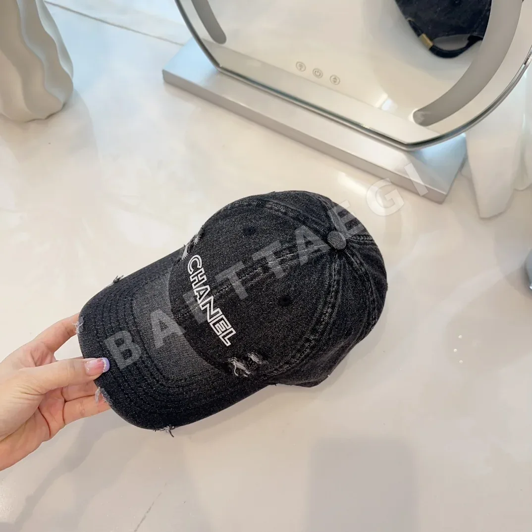 샤넬 데님 베이스볼 모자 상세 이미지 8