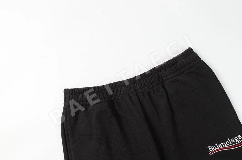 발렌시아가 코카콜라 로고 자수 남성 스웨트 팬츠 상세 이미지 6