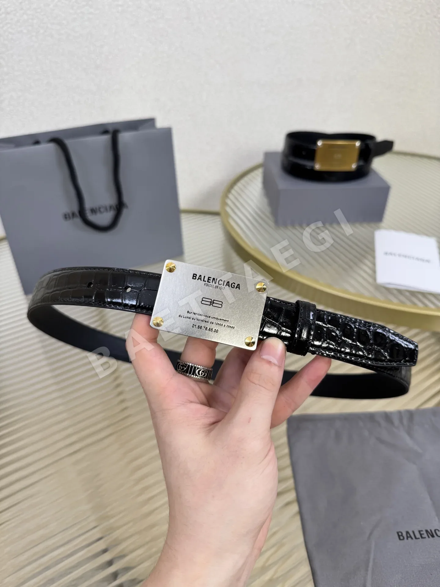 발렌시아가 벨트 58004 Balenciaga Belt 상세 이미지 2