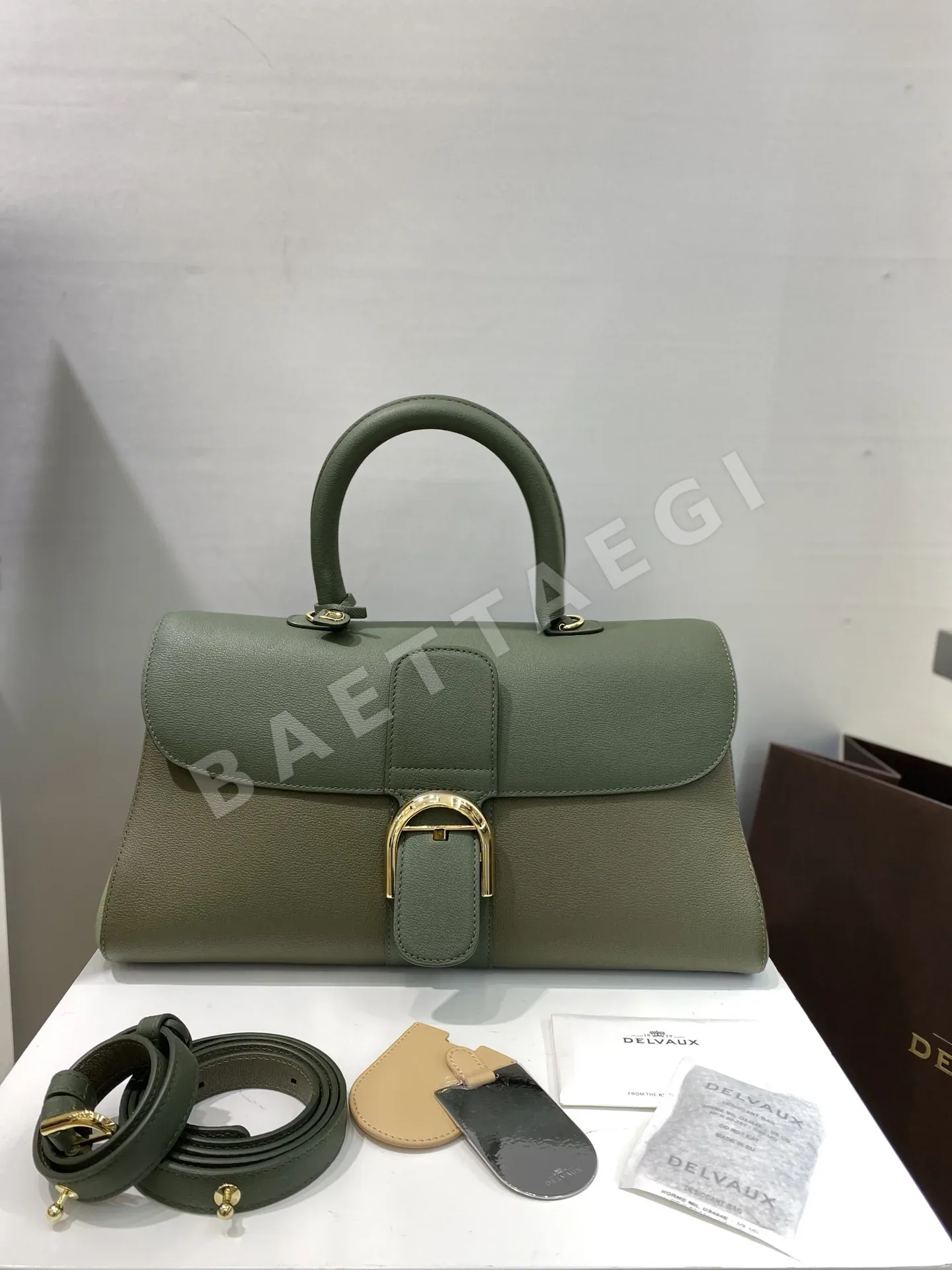 델보 브릴리언트 토고 숄더백 191054