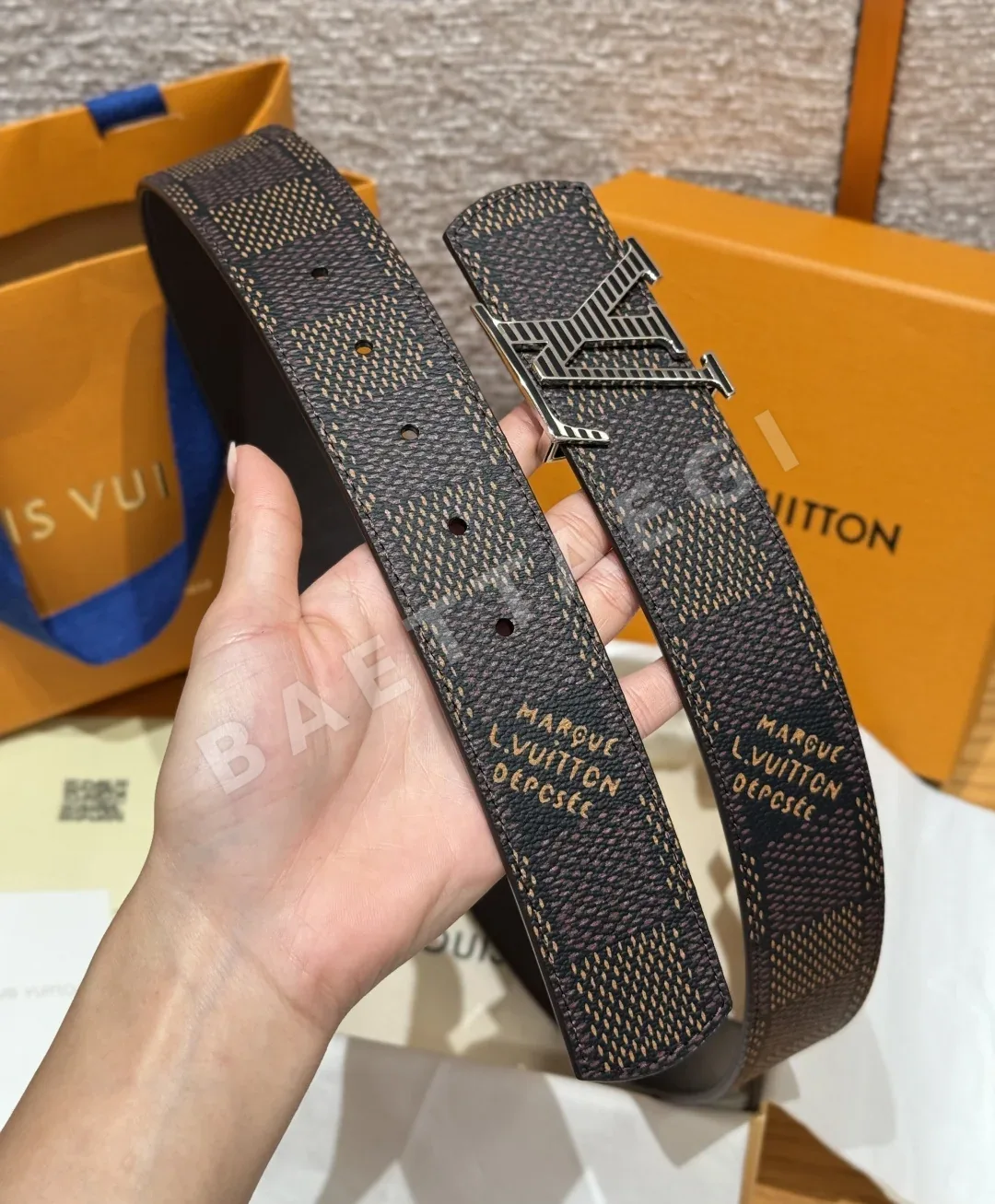 루이비통 디멘션 40mm 리버시블 벨트 상세 이미지 4