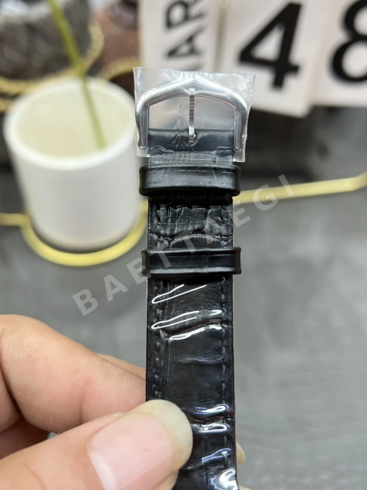 까르띠에 산토스 AF공장 론다 쿼츠 무브먼트 미디움 레플리카 42578 Cartier 상세 이미지 8