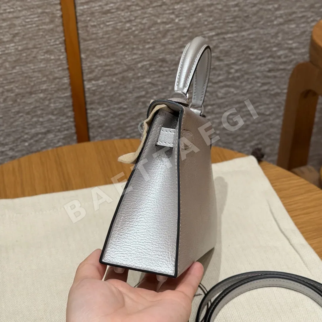 에르메스 미니 켈리 2 가죽 가방 상세 이미지 4