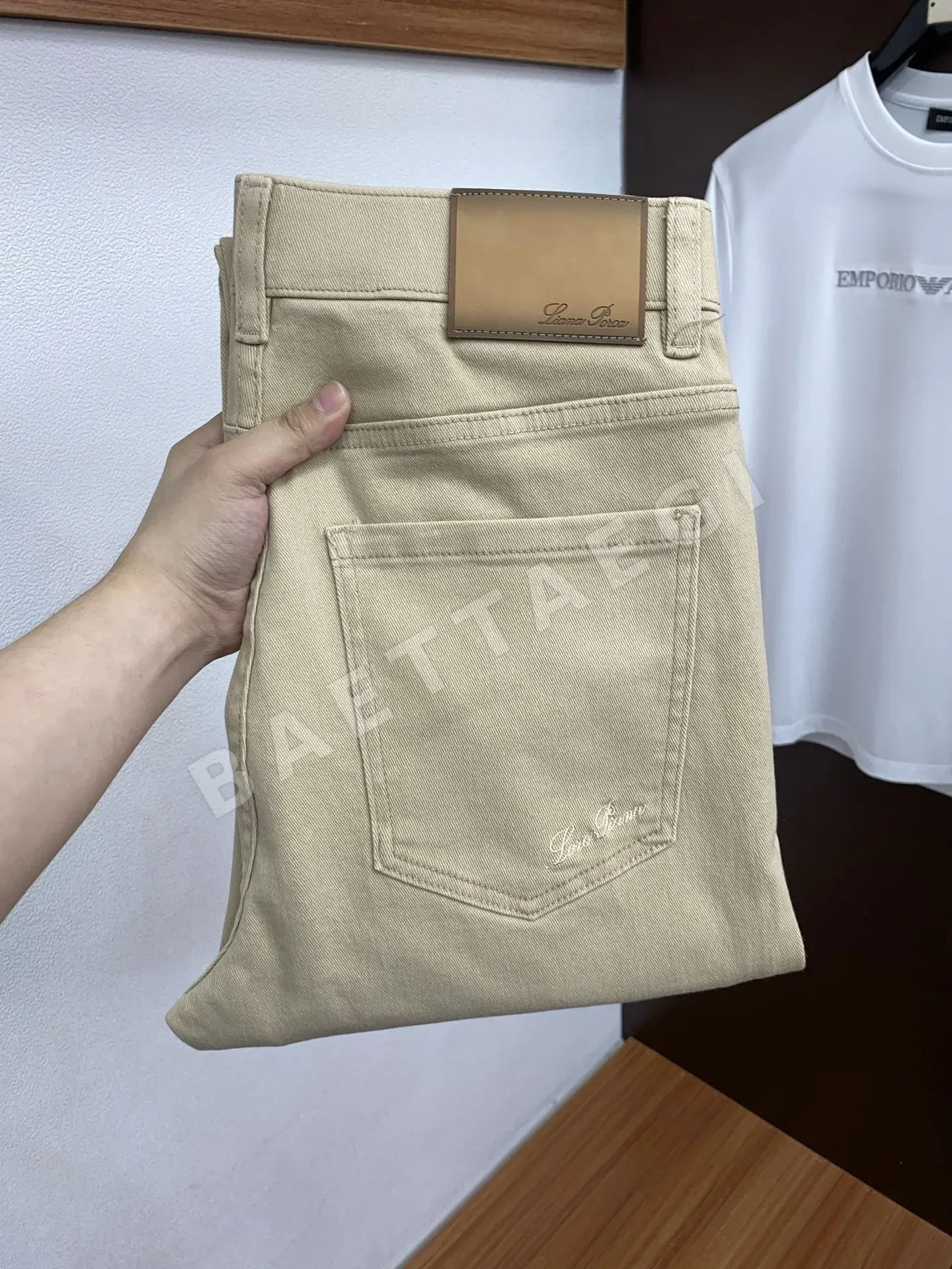 로로피아나 남성 맞춤 데님 청바지 16459