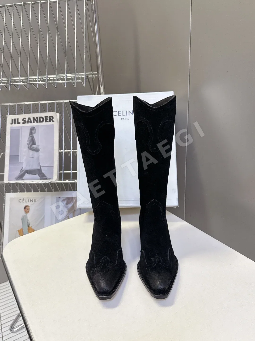 셀린느 부츠 스웨이드 170027
