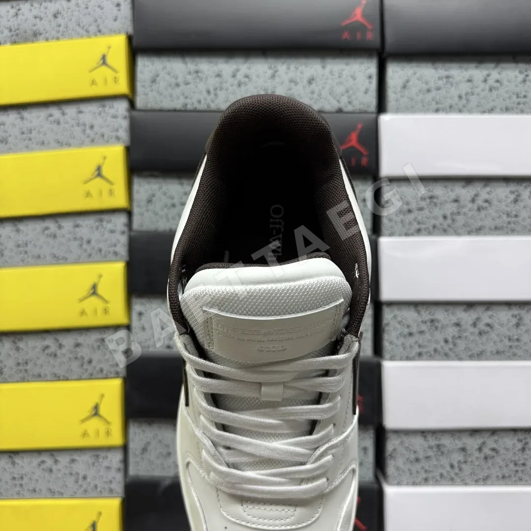 오프화이트 [KZ] 아웃 오브 오피스 OOO 로우 탑스 화이트 블랙 202490 Off White Out Of Office OOO Low 상세 이미지 9