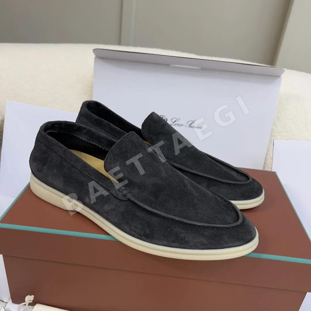 로로피아나 LPSummer Walk 남성용 스웨이드 로퍼 상세 이미지 6